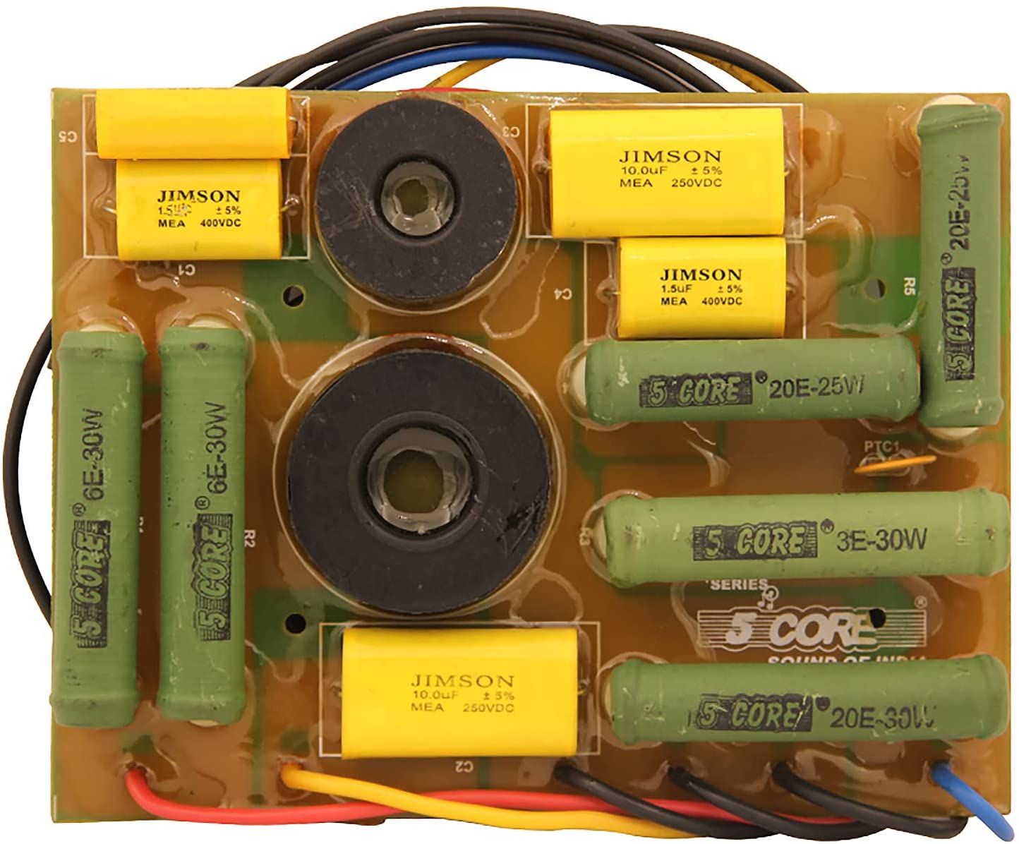 Electronics 2-Way Crossover Network Board High Frequency 5 Core NW 01(D0102HX6648.)