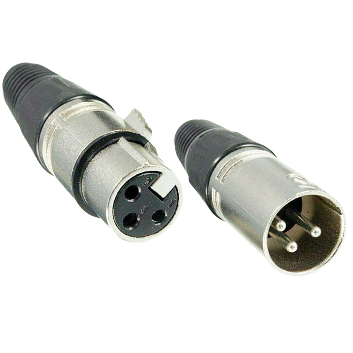 3 Pin Xlr Male Female Microphone Audio Cable Connector Solder Snake Plug Mic Xlr Adapter Connectors Pair 5 Core Xlr 1 Pair (1 Pa