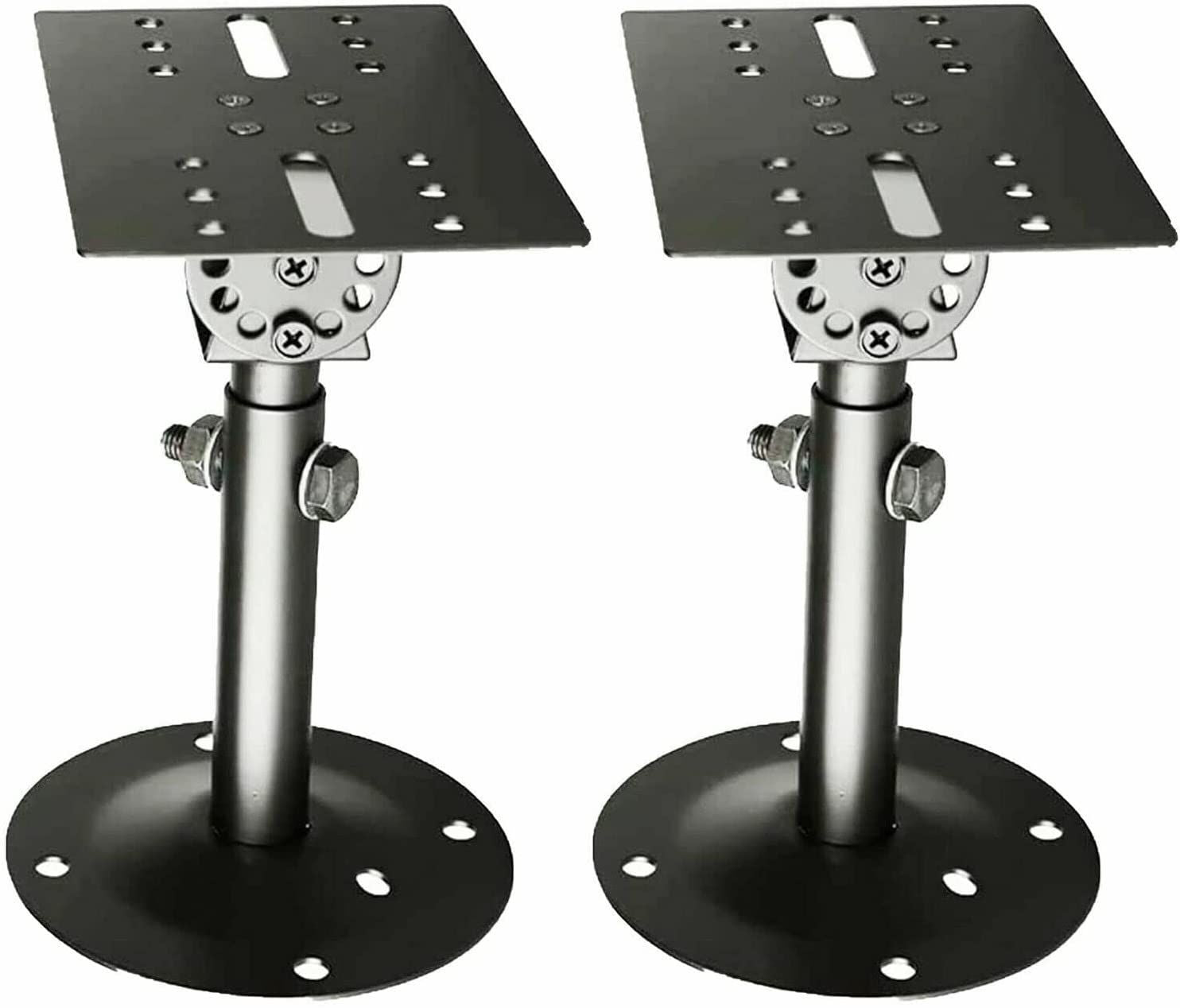 Media Stand Speaker Wall Bracket Ceiling Expansion and Contraction Speaker Bracket Surround Speaker Bracket Universal Size Speak