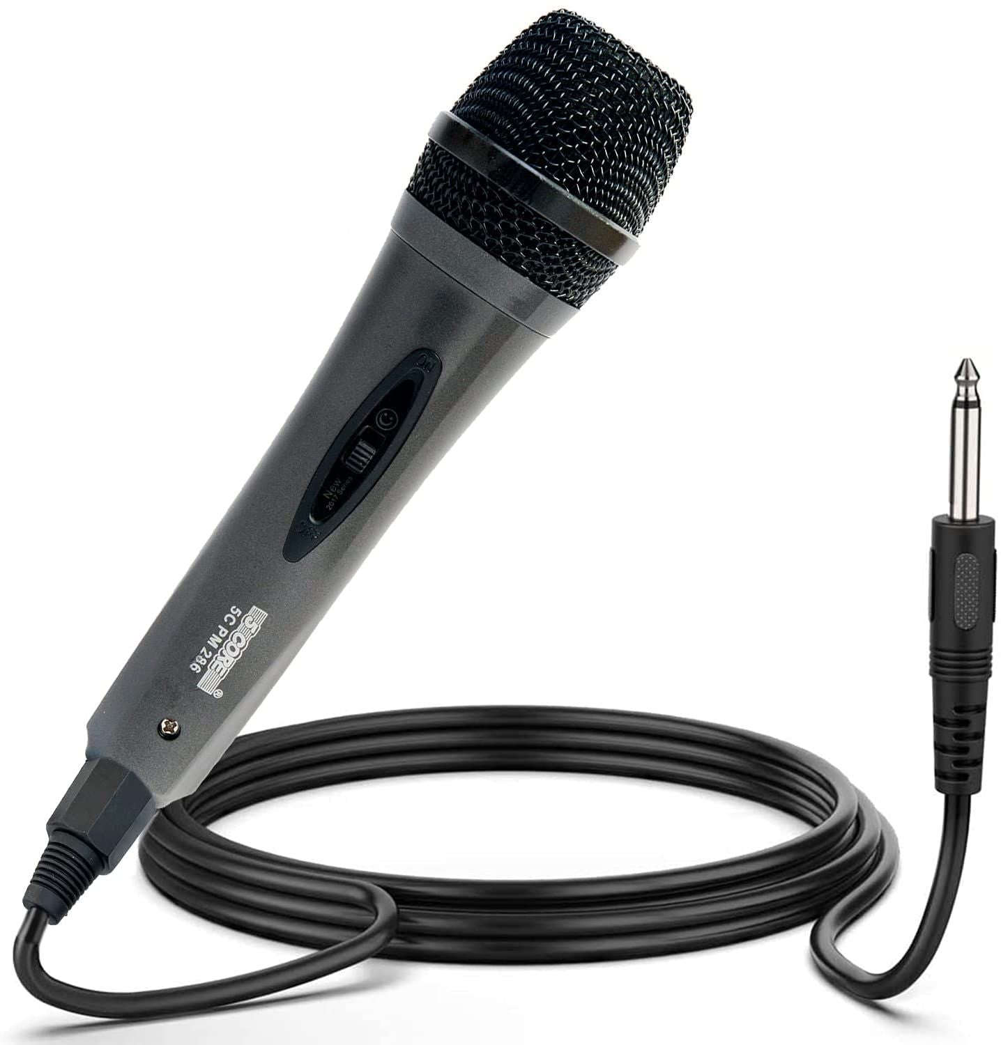 5 Core Microphone XLR Dynamic Mic Karaoke Singing Handheld Microfono Wired Professional Unidirectional 1/4 Plug In Cord Connecti