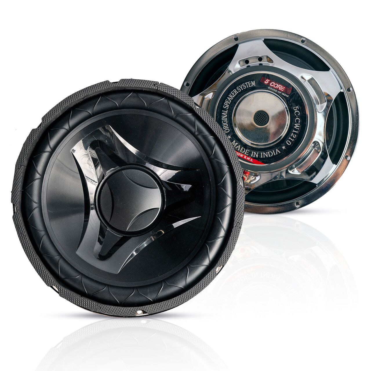Car Speaker Subwoofer 12 Woofer for Car Audio Premium Quality Sub Woofer Heavy Bass Stereo Power 5 Core CW-12-10 Ratings(D0102HX