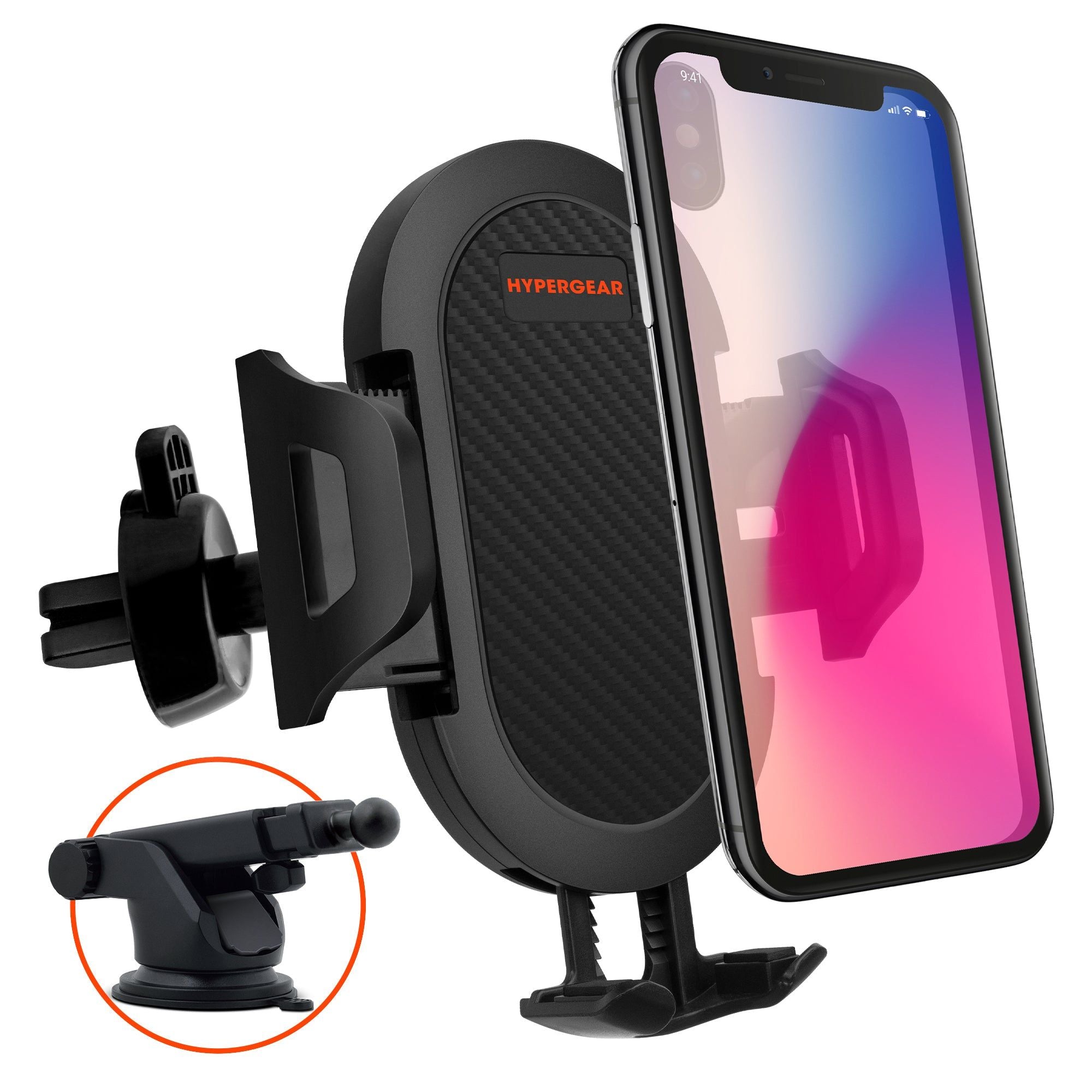 HyperGear 3in1 Phone Mount Kit