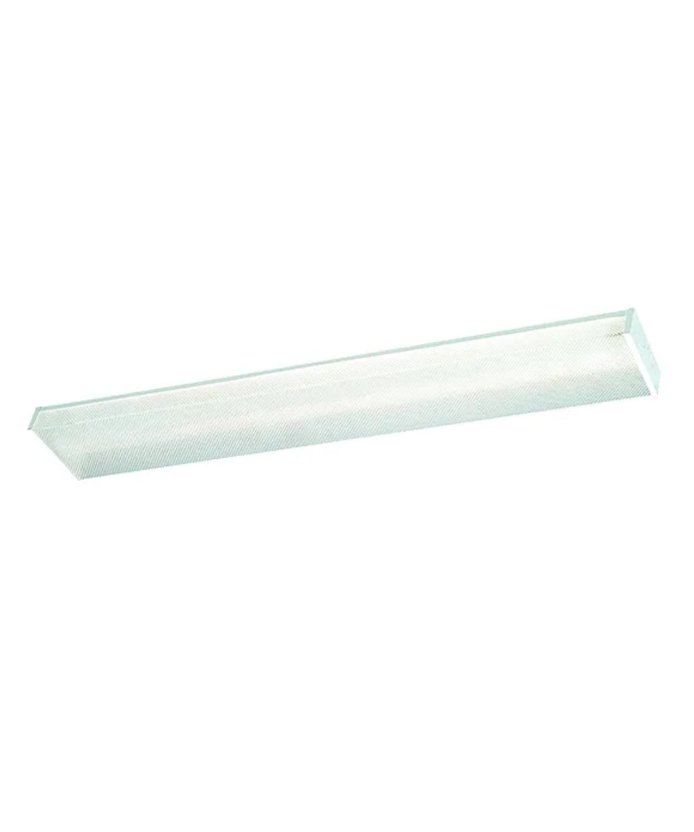 49"W Prismatic Wraparound 1-Light Integrated LED Light LightStrip Ceiling Light Fixture by RP Lighting