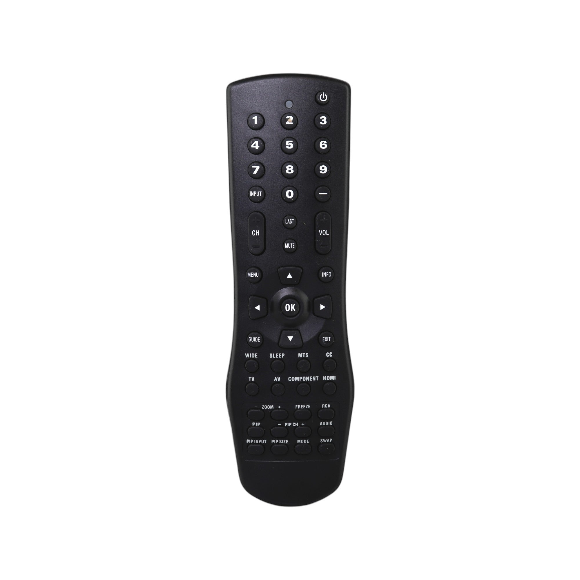 Anderic Substitute for Vizio VR4 Standard TV Remote Control 098GRABDYNEVZJ [VR1]