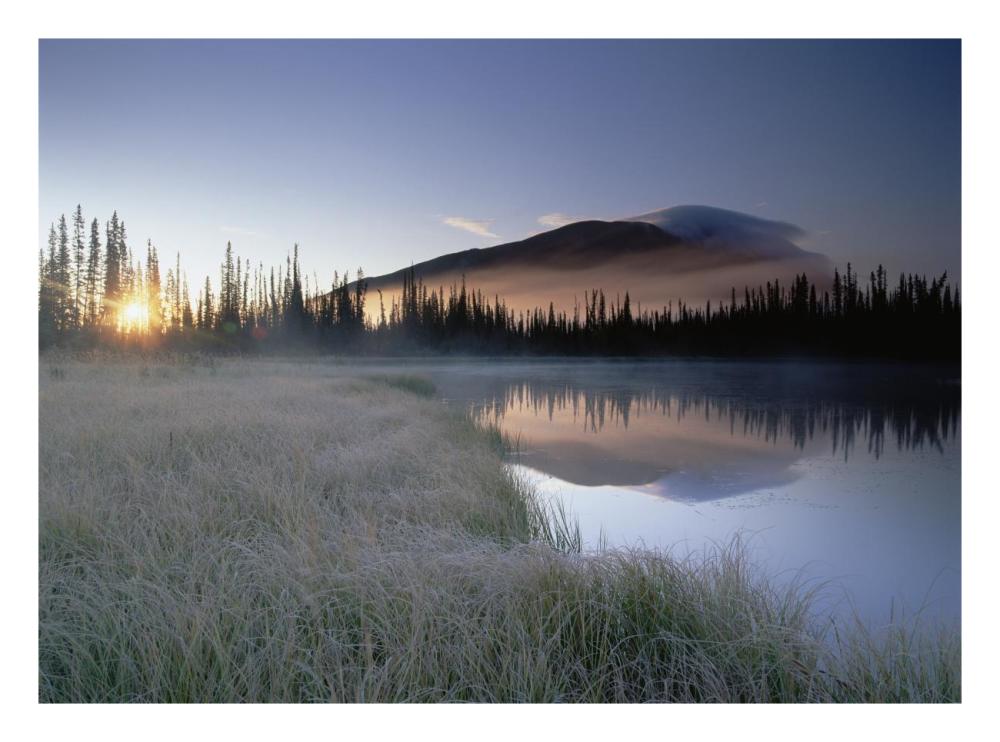Nisling Range, Yukon Territory, CanadaPaper Art26 inchx20 inch