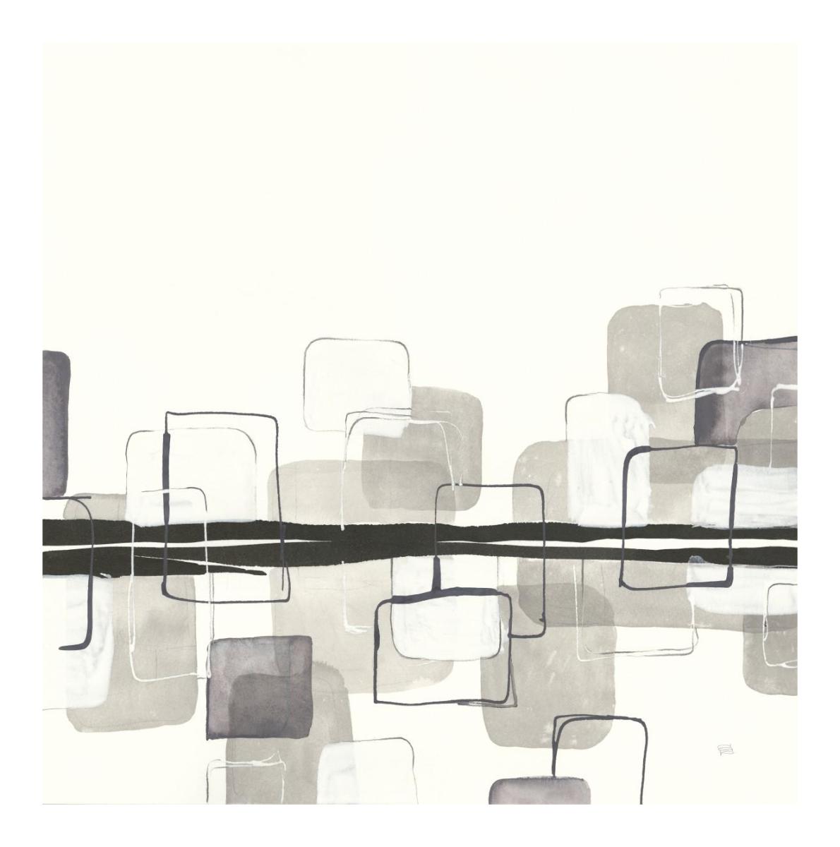 Placid Boxes II Paper Art20 inchx20 inch
