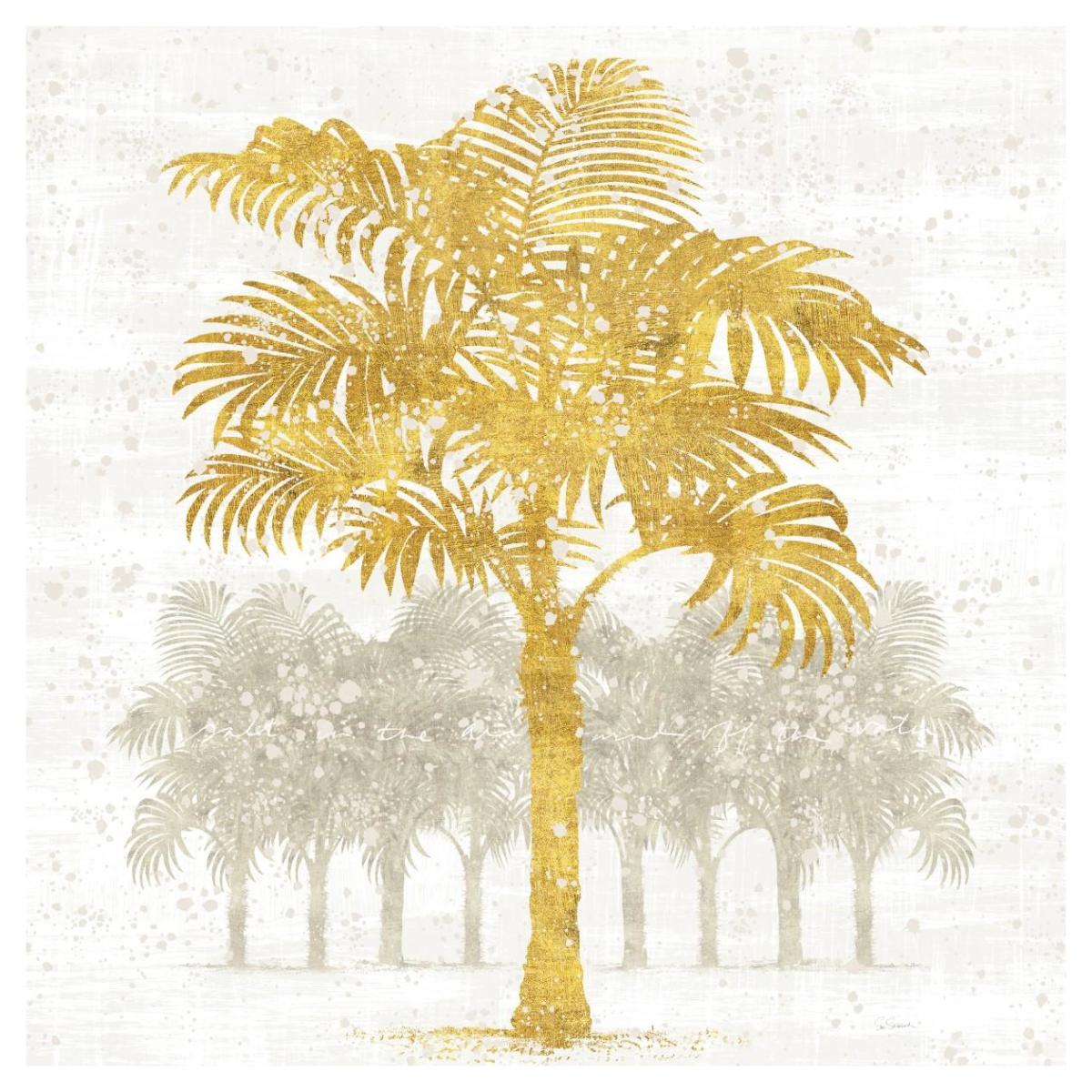 Palm Coast III Paper Art42 inchx42 inch