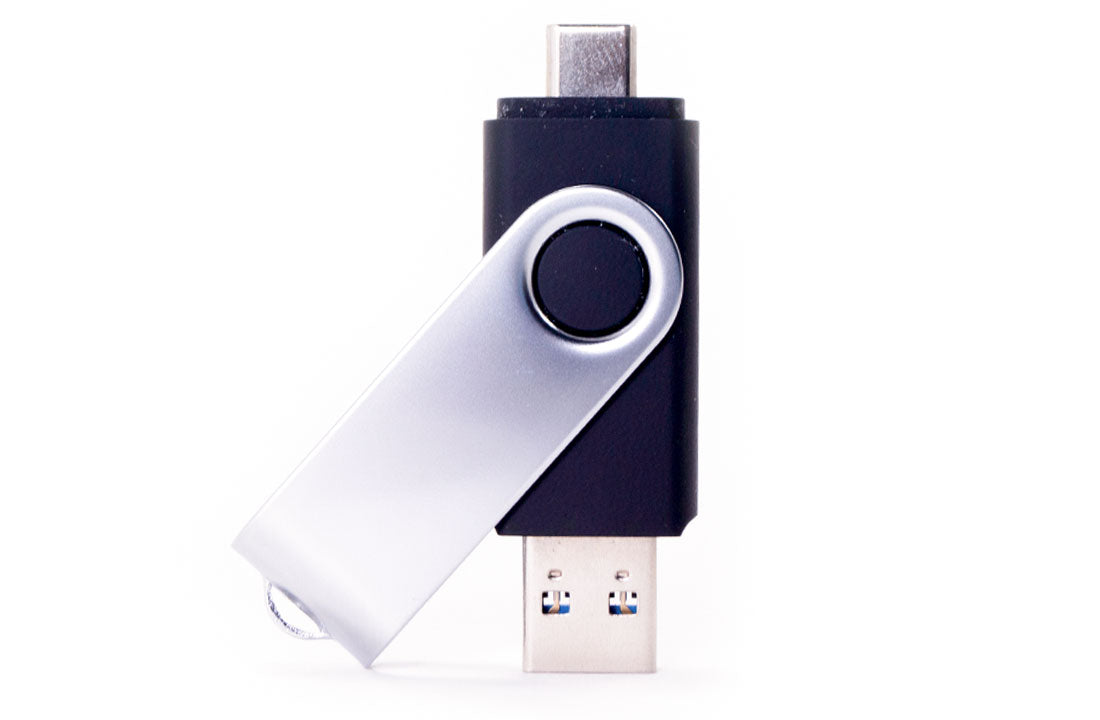 Dual SWM USB 3.1 Flash Drive Unprinted