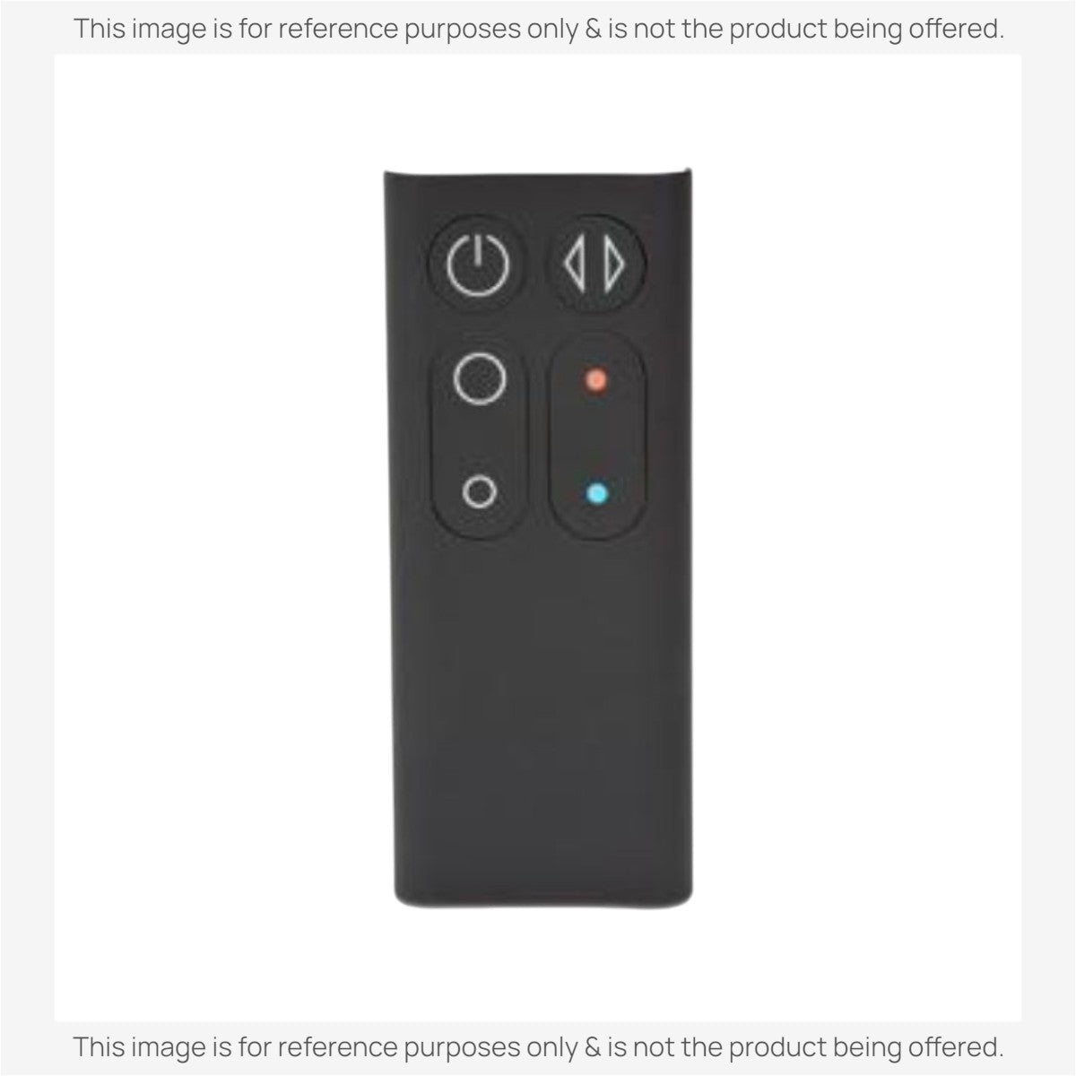 Substitute for Dyson AM04, AM05 Hot + Cool Heater Fan Remote Control 922662 [RRDYS01]