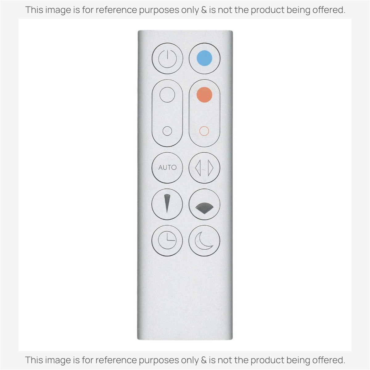 Substitute for Dyson HP02 Pure Hot Cool Link Purifying Heater Fan Remote Control 967826 [RRDYS01.2]
