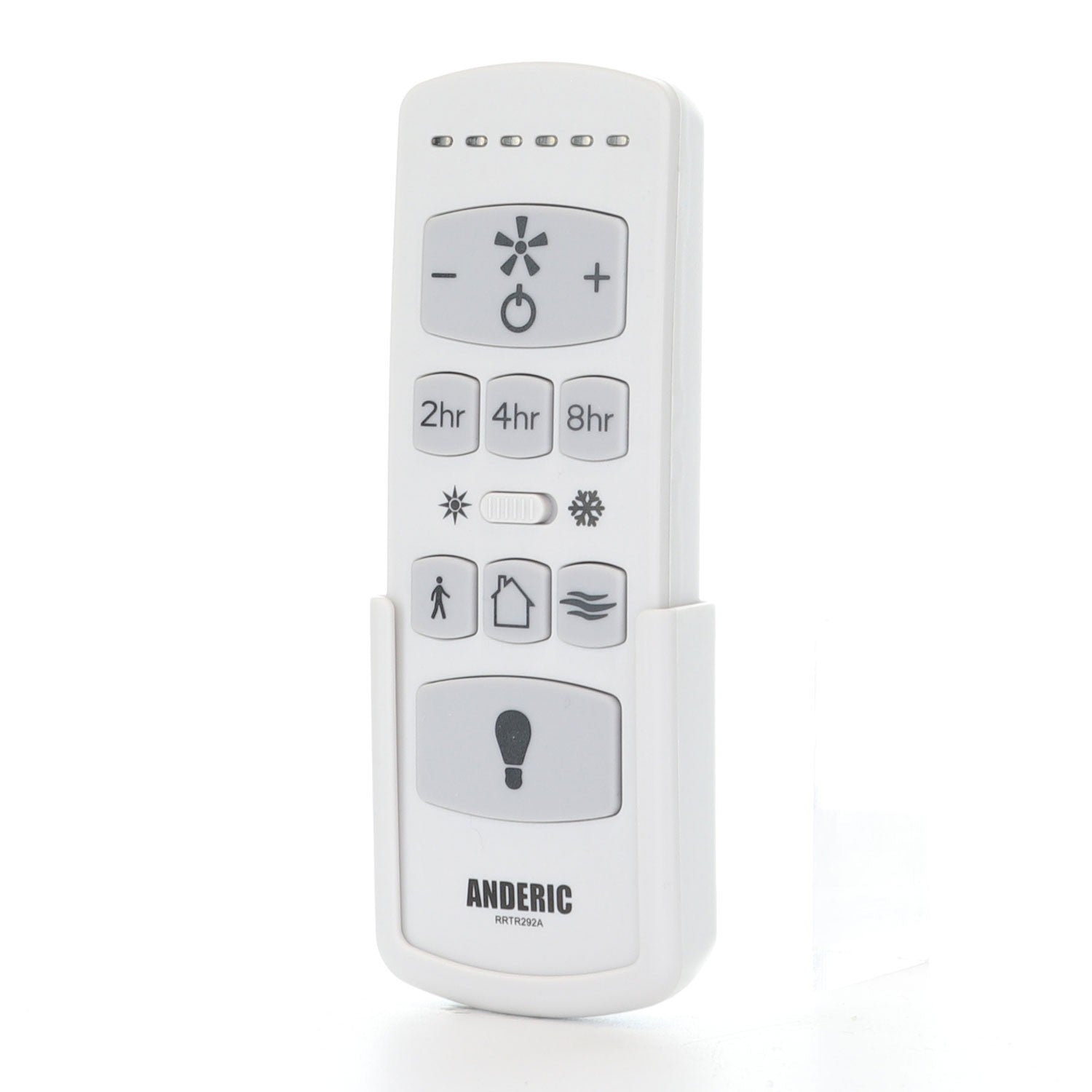 Anderic Substitute For Home Decorators Collection TRD050G1M 6-Speed DC Ceiling Fan Remote Control | KUJCE10612 / TR292A | Learning - 2AQZU-18053 [RRTR292A]