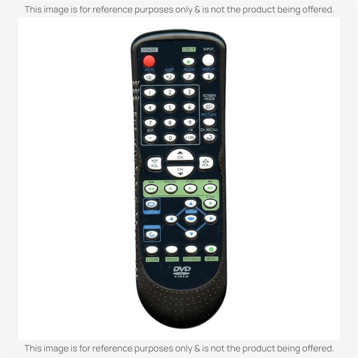 Substitute for Emerson NF605UD TV/DVD Remote Control [RMD14731]