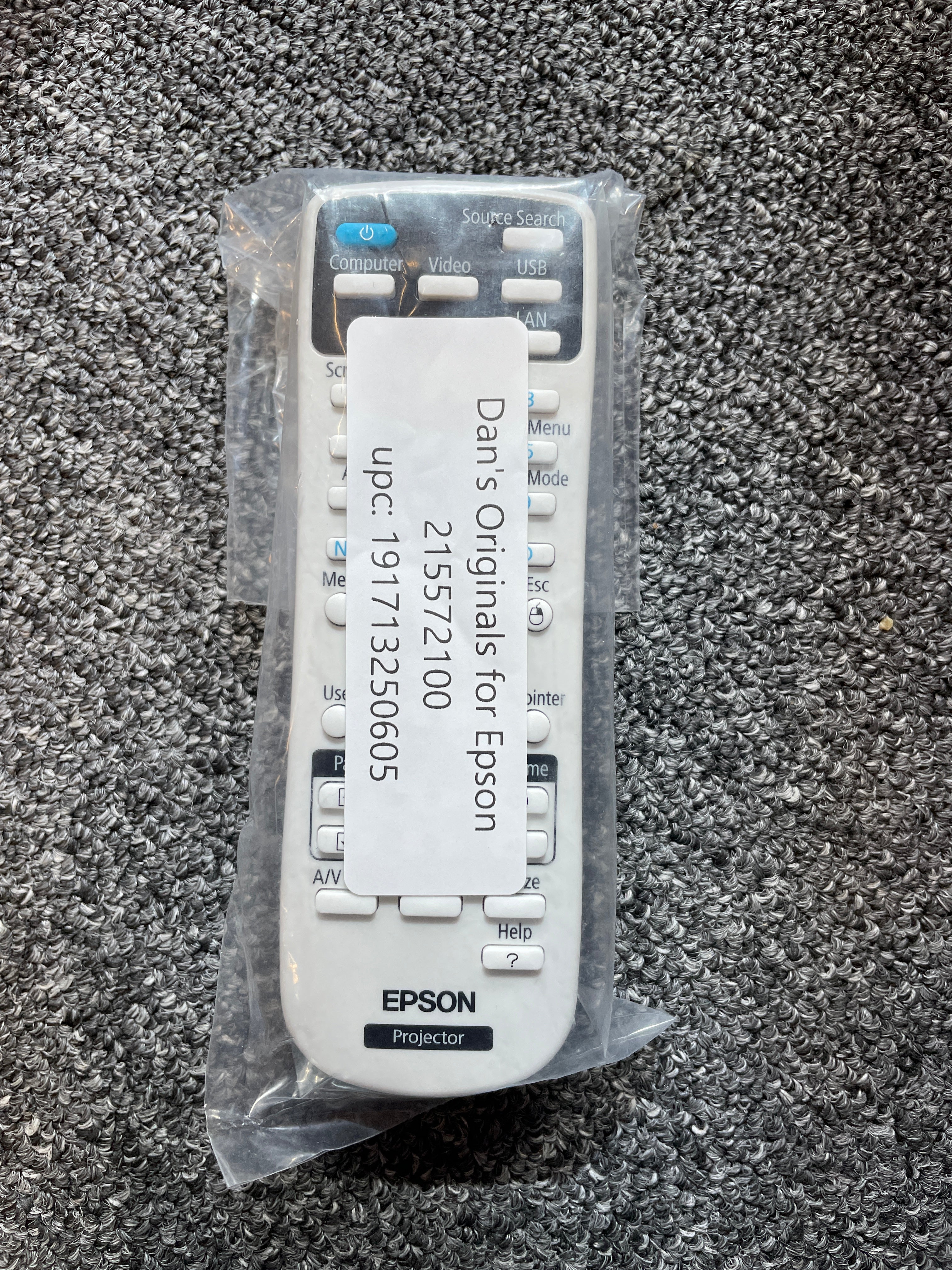 Epson 2155721 Projector Remote Control - 215572100