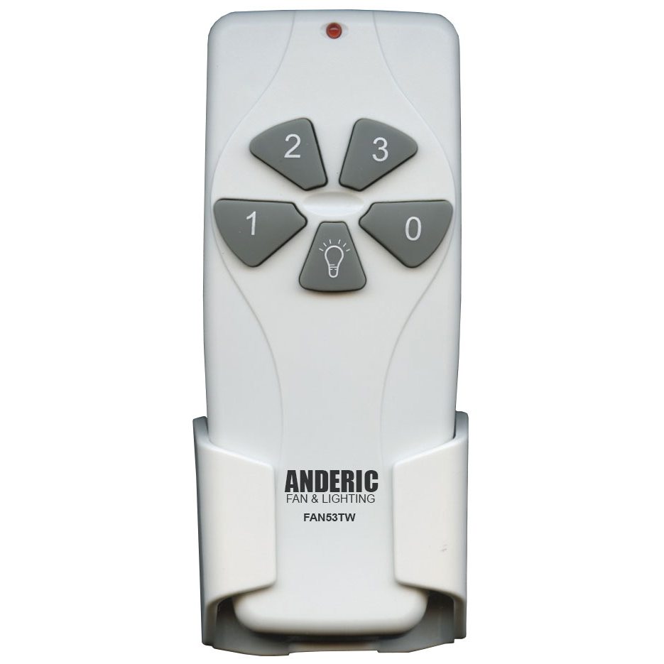 Anderic Substitute for KUJCE9103 for Harbor Breeze Ceiling Fan Remote Control [FAN53TW]