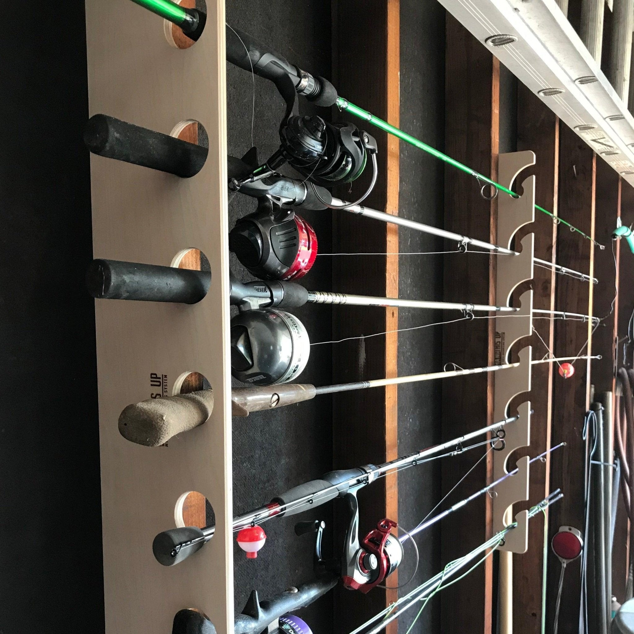 Fishing Rod Storage Rack