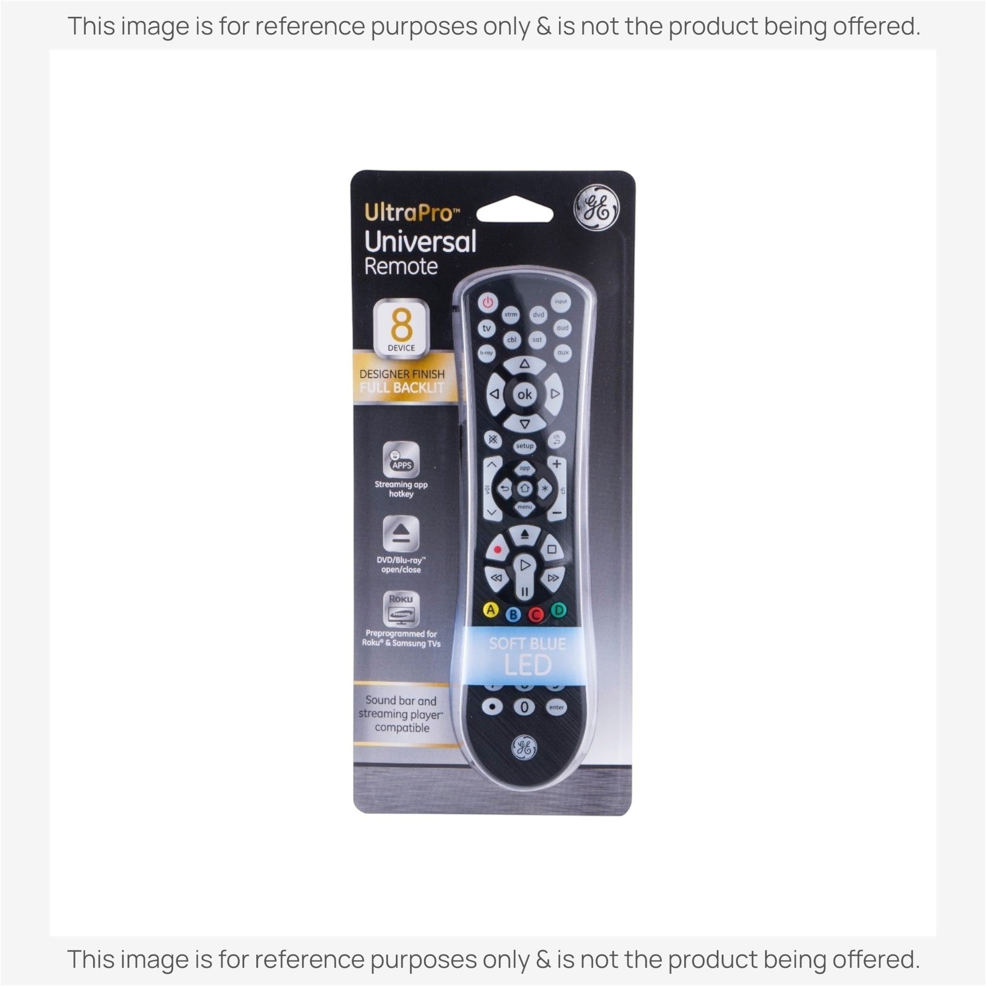 Anderic Substitute for GE 41567 UltraPro Advanced Universal Remote Control [RRU401]