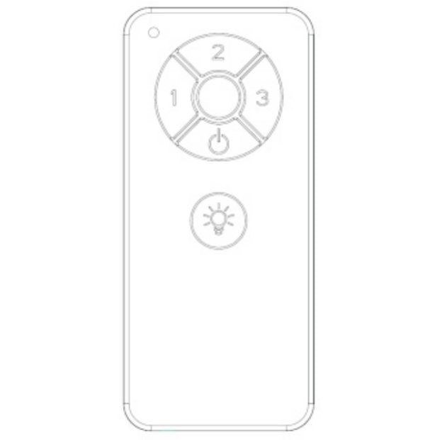 Dan's Originals FAN65T Ceiling Fan Remote Control