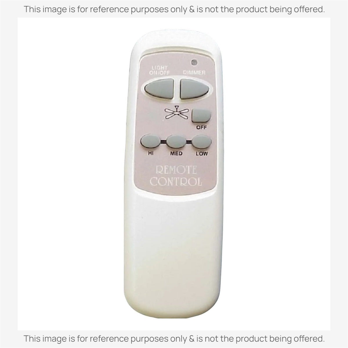 Anderic Substitute Kit for KUJCE9101 Ceiling Fan Remote Control [63T-AC83T-KIT]
