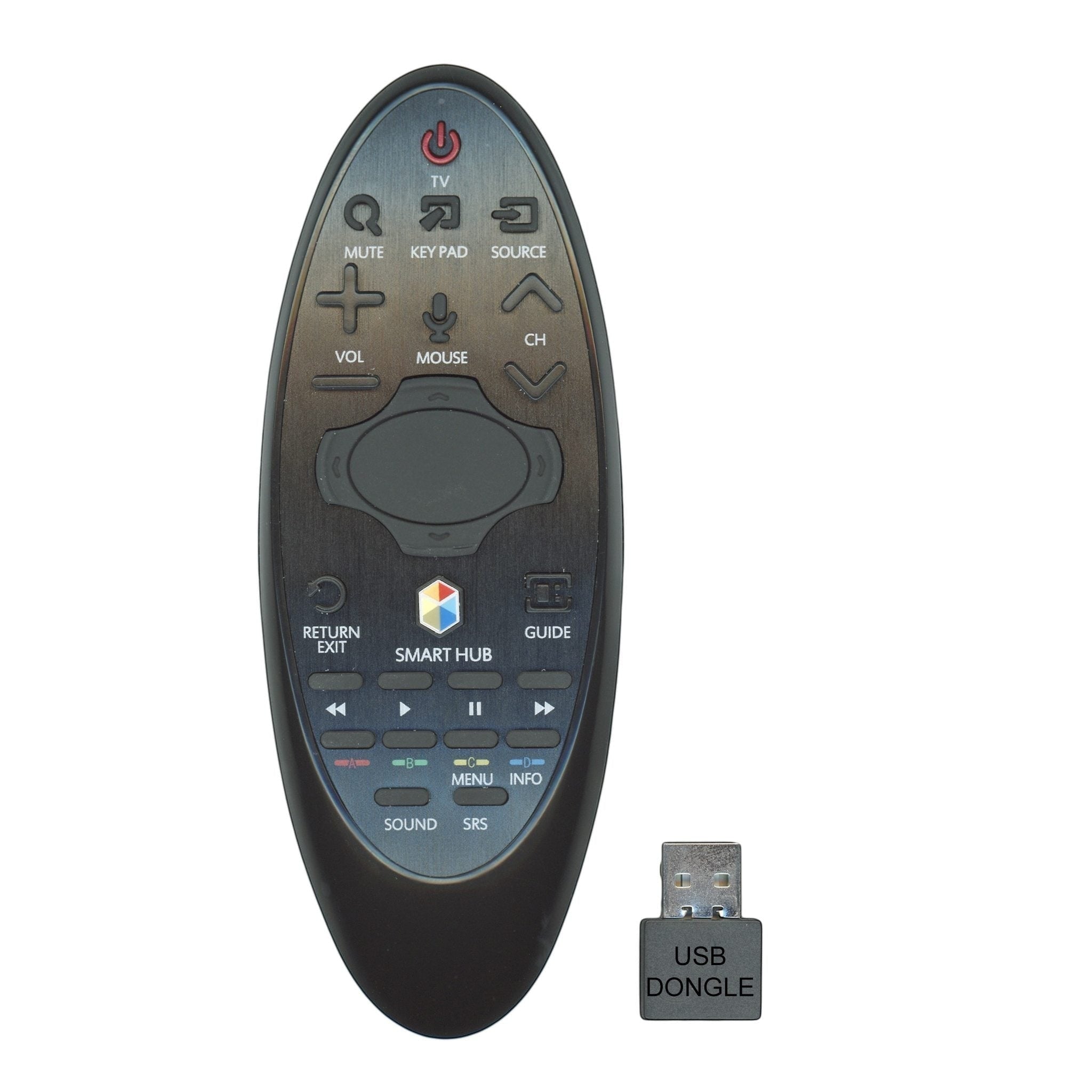 Anderic Substitute for Samsung AA59-00777A SMART TV Remote Control - AA5900777A [SR7557, No Voice]