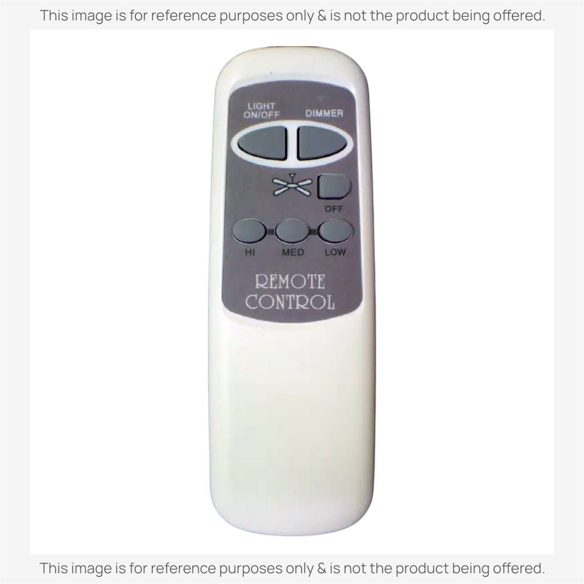Anderic Substitute Kit for TR313A KUJCE10709 Ceiling Fan Remote Control [63T-AC83T-KIT]