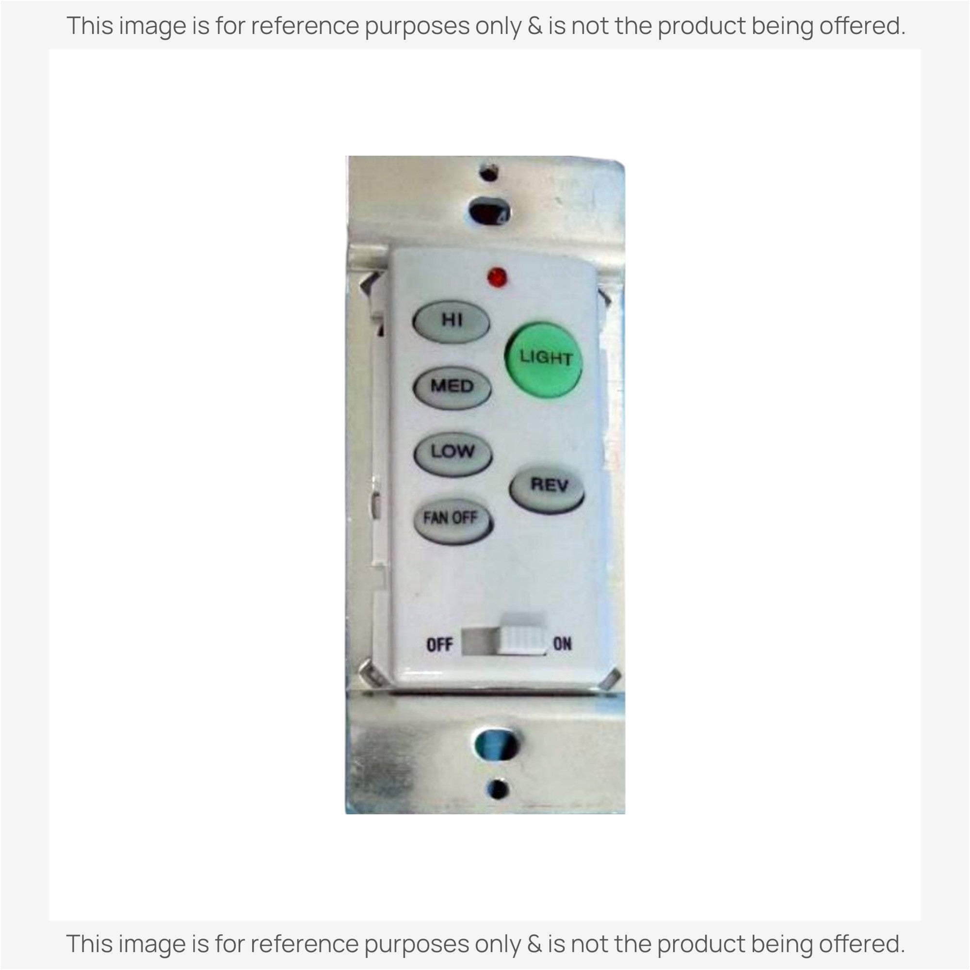 Substitute for UC9050T4 Ceiling Fan Remote Control [UC9051T-WIRED/UC7067FMRX]