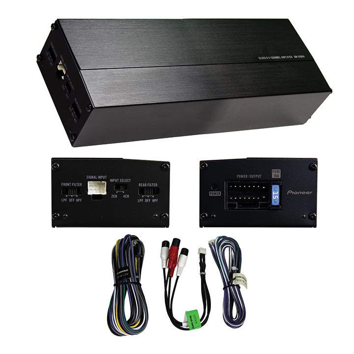 Pioneer Compact Class Fd 4 Channel Amplifier 400W Max