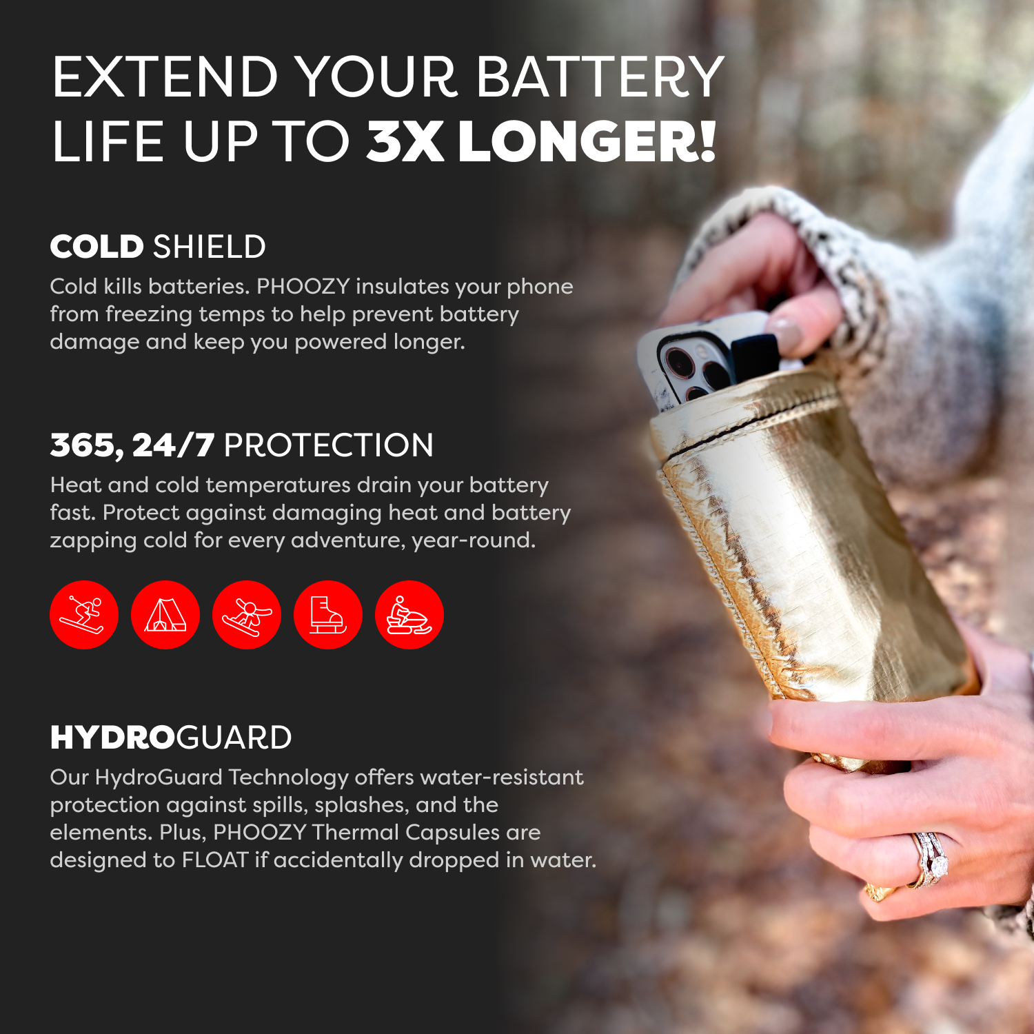 Apollo Thermal Phone Capsule - 3X Battery Life