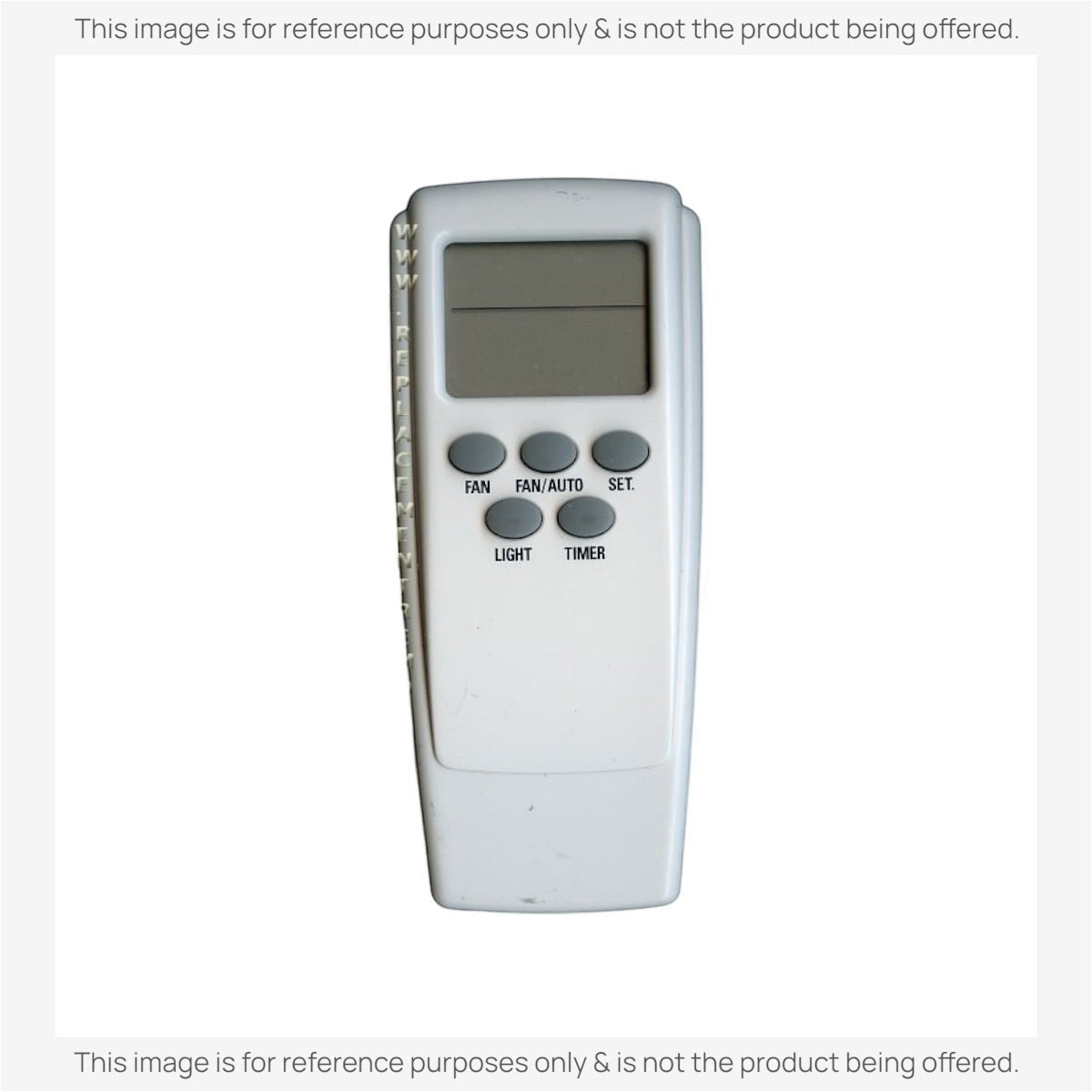 Anderic Substitute Kit for Hampton Bay F08UC7091T Ceiling Fan Remote Control [63T-AC83T-KIT]