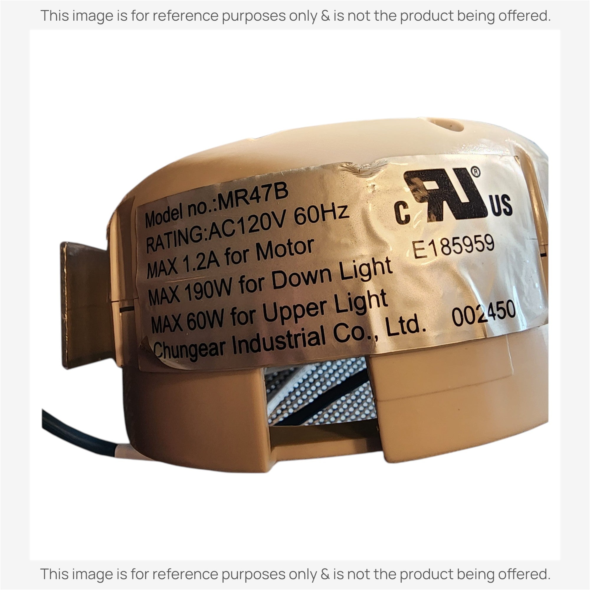 Anderic Substitute for Hampton Bay MR47B UP/DOWN LIGHT Ceiling Fan Receiver [UC7051GKIT]