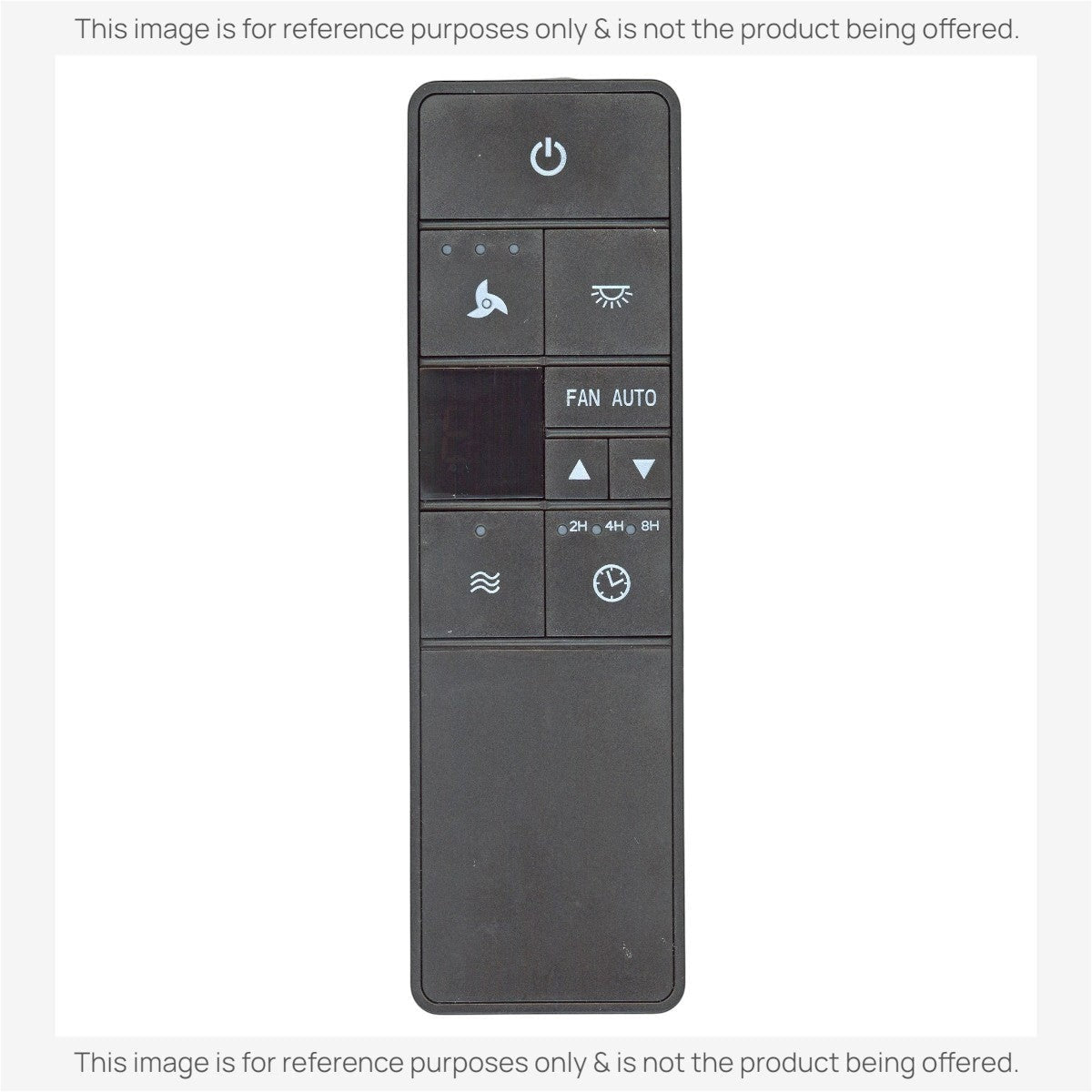 Anderic Substitute Kit for Hampton Bay TR222A Ceiling Fan Remote Control [63T-AC83T-KIT]