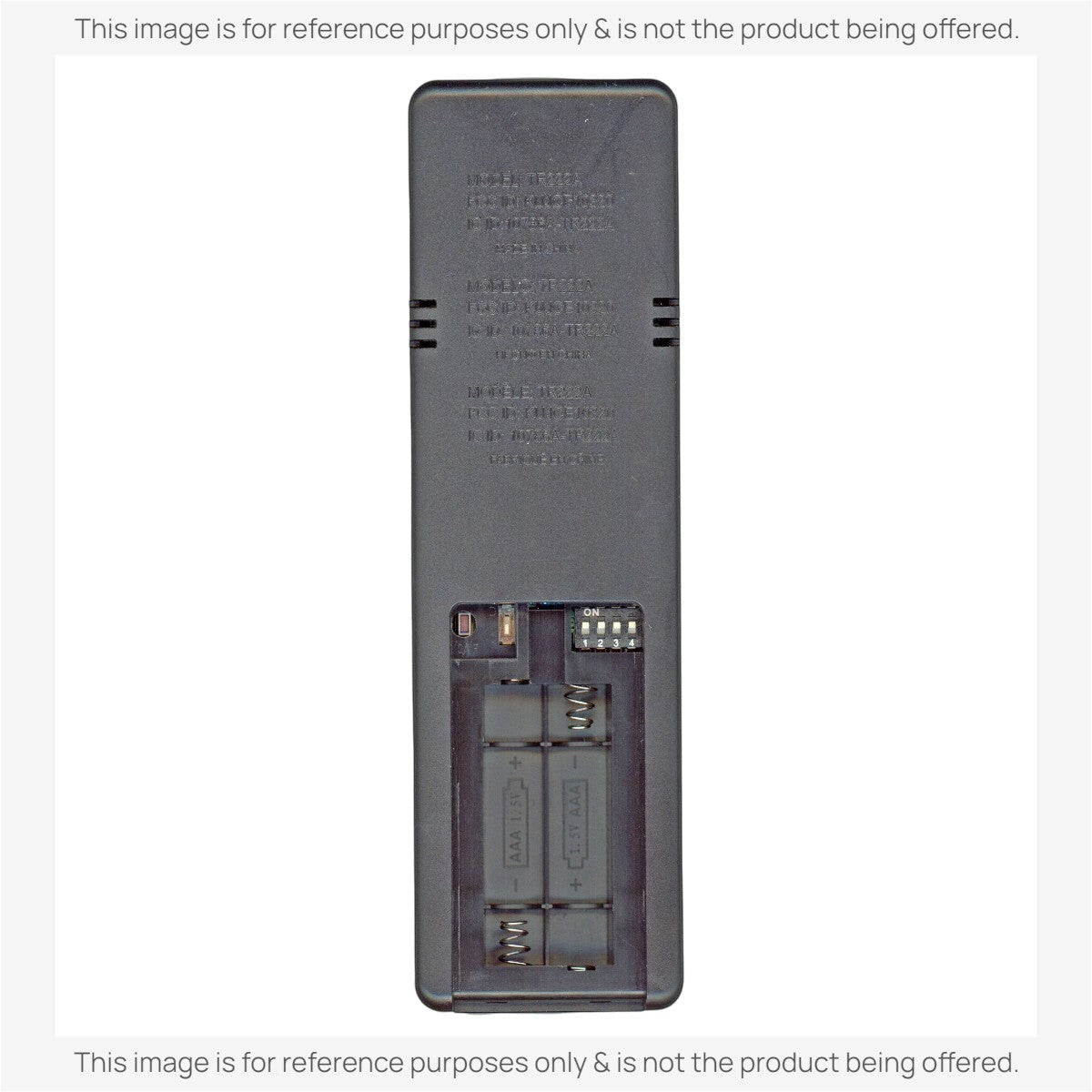 Anderic Substitute Kit for Hampton Bay TR222A Ceiling Fan Remote Control [63T-AC83T-KIT]
