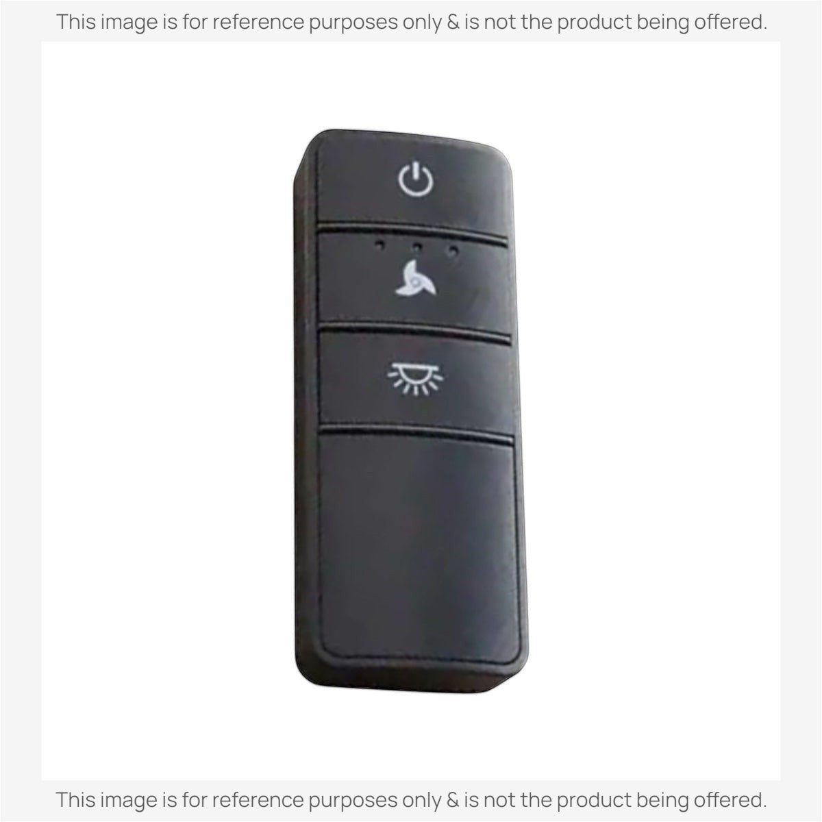 Anderic Substitute Kit for Hampton Bay TX028-S Ceiling Fan Remote Control [63T-AC83T-KIT]