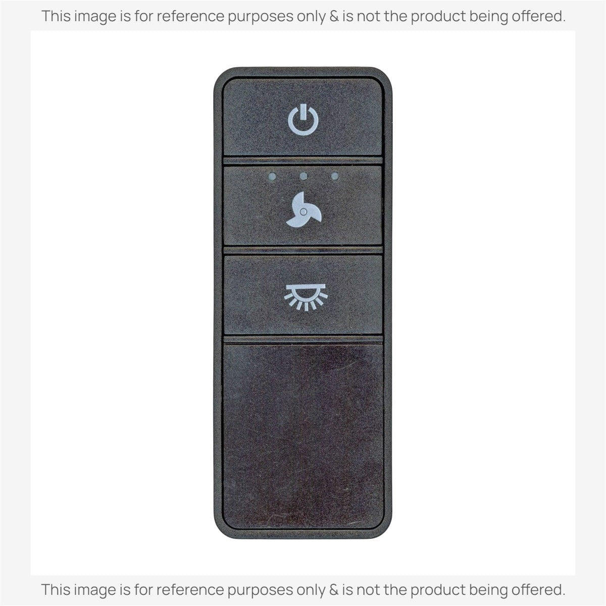 Anderic Substitute Kit for Hampton Bay TX028C-LC Ceiling Fan Remote Control [63T-AC83T-KIT]