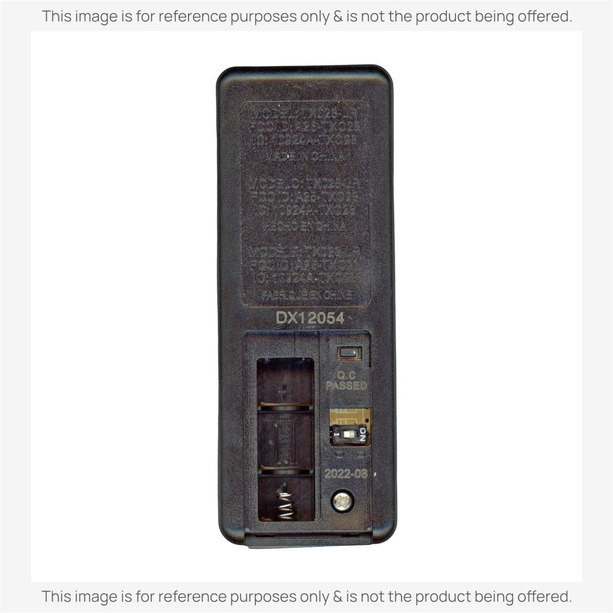 Anderic Substitute Kit for Hampton Bay TX028LR Ceiling Fan Remote Control - A25TX028LR [63T-AC83T-KIT]