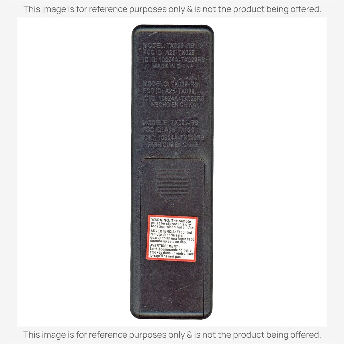 Anderic Substitute Kit for Hampton Bay TX029RS Ceiling Fan Remote Control [63T-AC83T-KIT]
