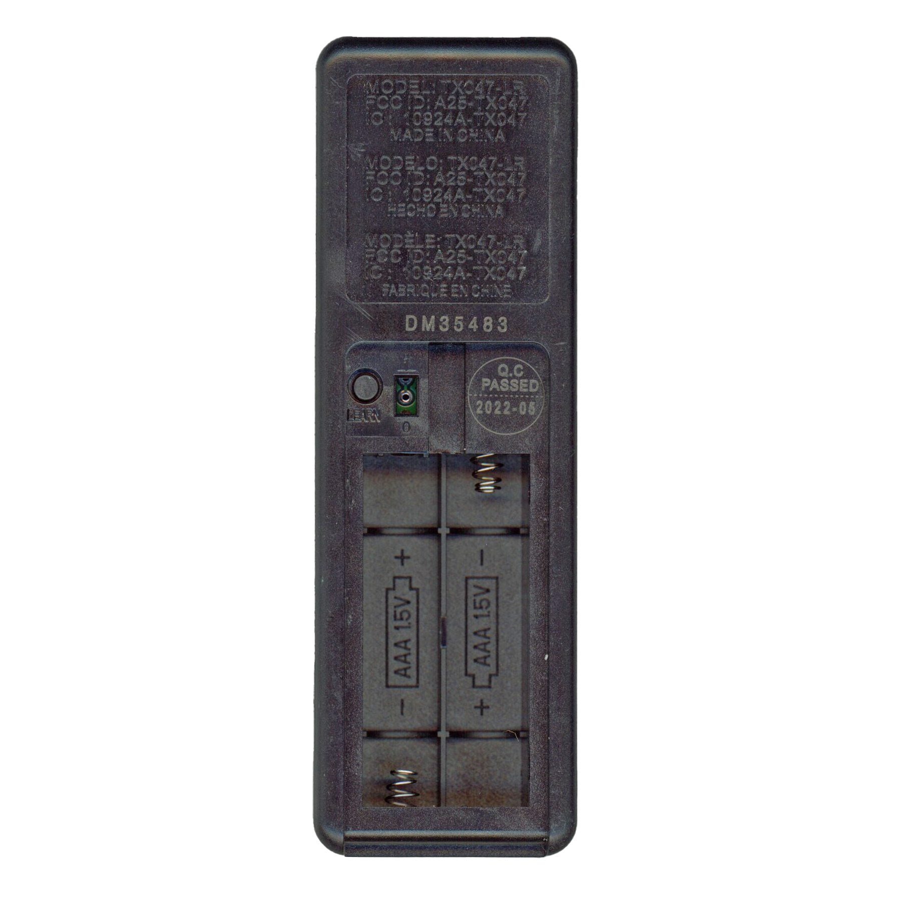 Hampton Bay TX047-LR Ceiling Fan Remote Control