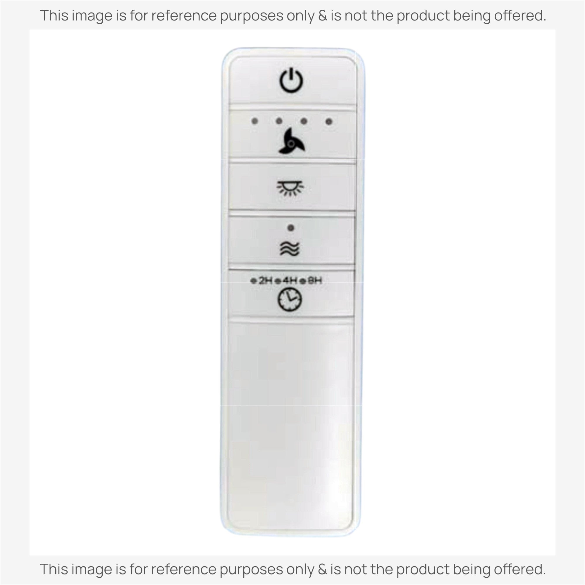 Substitute for Hampton Bay TR240B Ceiling Fan Remote Control for HubSpace Wifi  2AQZU-18016 [RRTR227B]