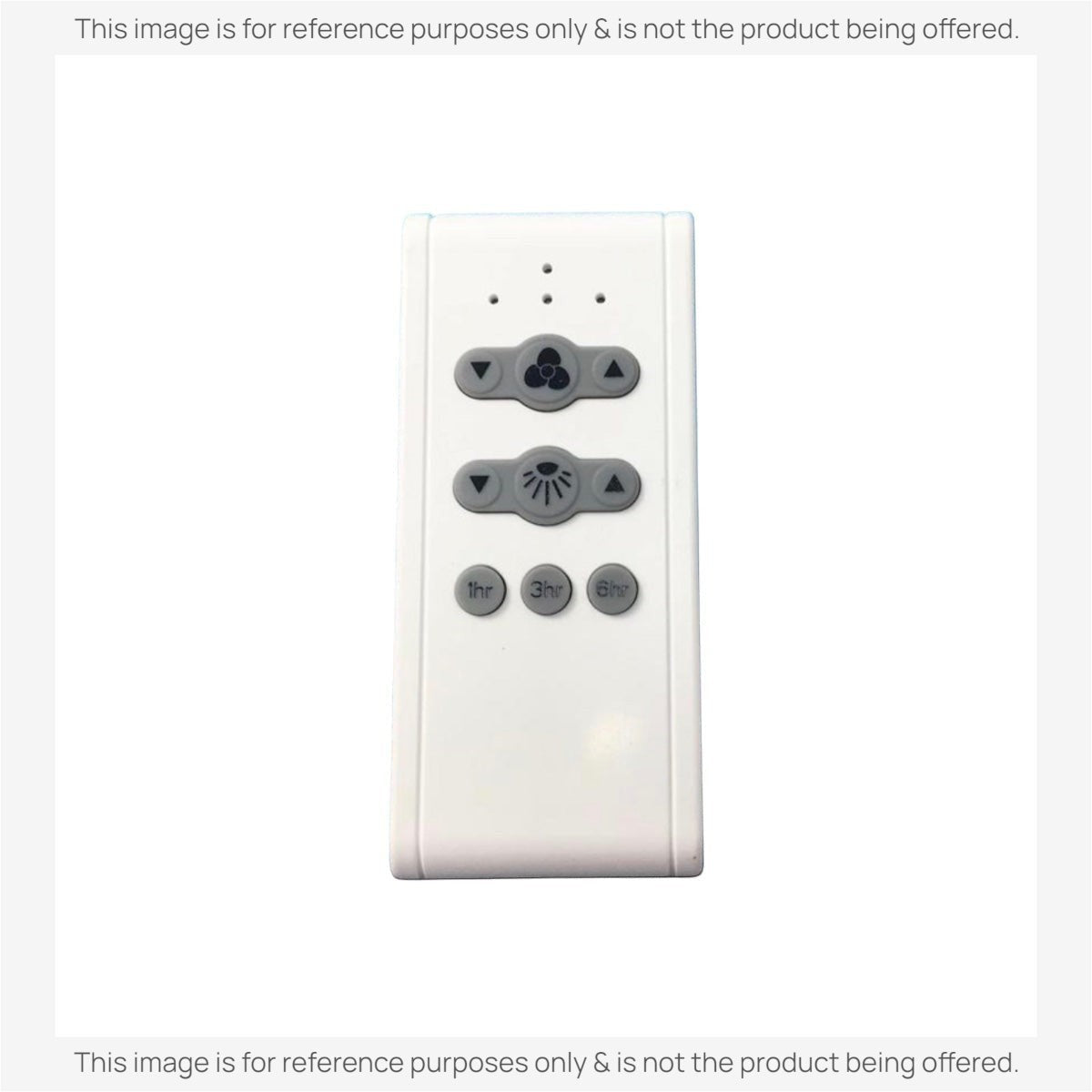 Anderic Substitute Kit for Harbor Breeze 2AQZU-18030 Ceiling Fan Remote Control [63T-AC83T-KIT]