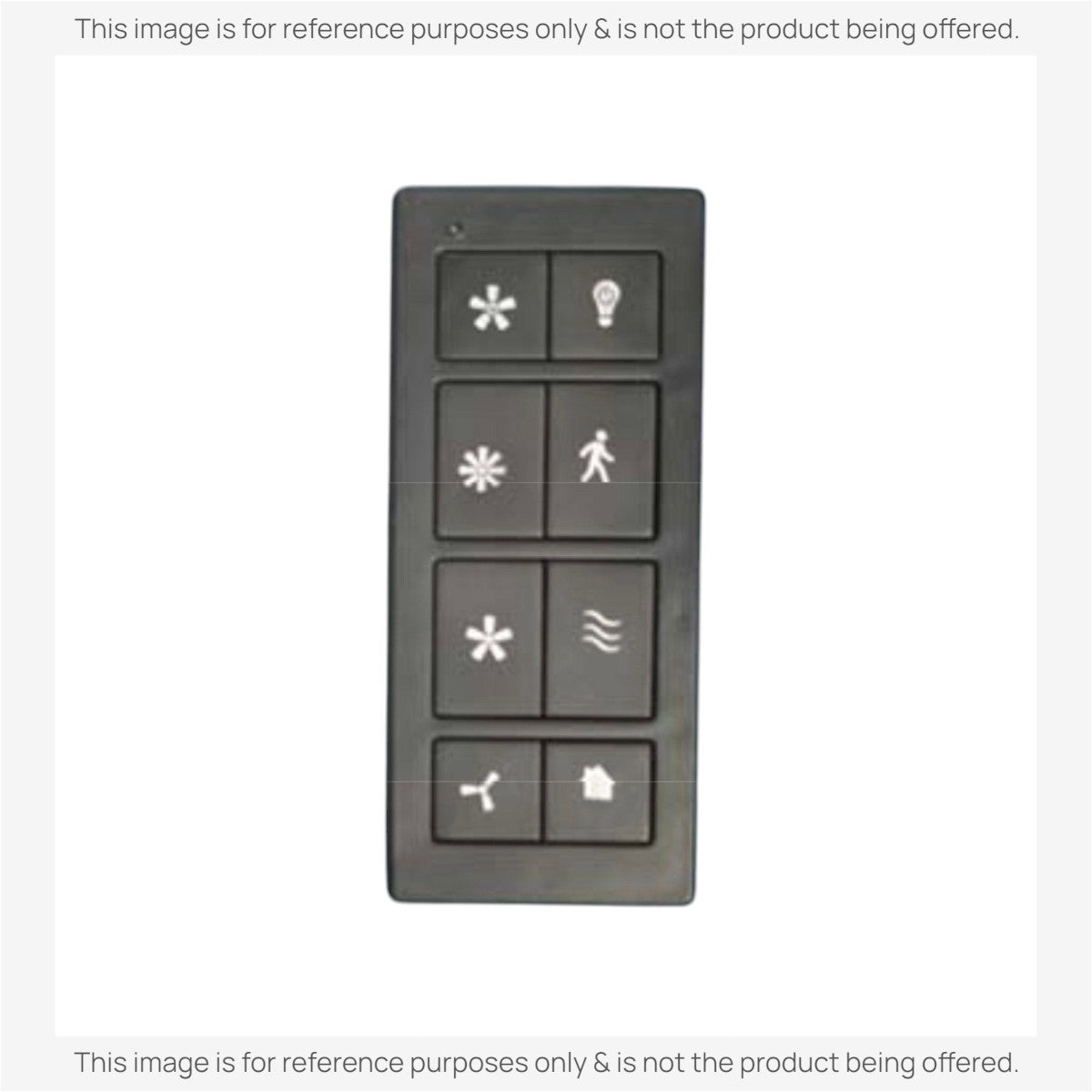 Anderic Substitute for Harbor Breeze TR326A 3-Speed Ceiling Fan Remote Control Compatible with MR101T Receiver 2AQZU-18007 [RRTRA049G1M]