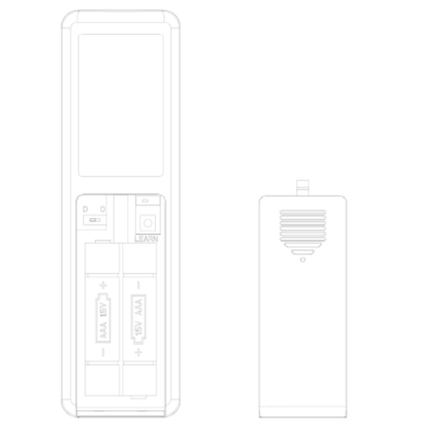 Harbor Breeze TR357A 5-Speed learning Ceiling Fan Remote Control - 304.25 MHz | 2AQZU-18028