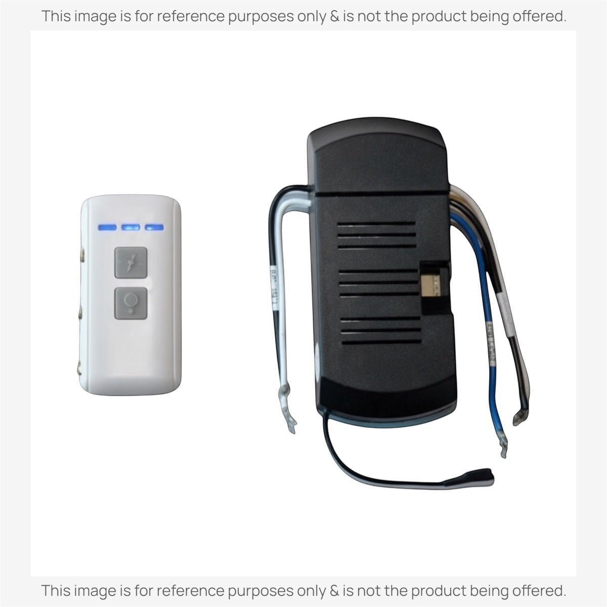 Anderic Substitute Kit for Harbor Breeze RCI107L Ceiling Fan Remote Control Kit [63T-AC83T-KIT]