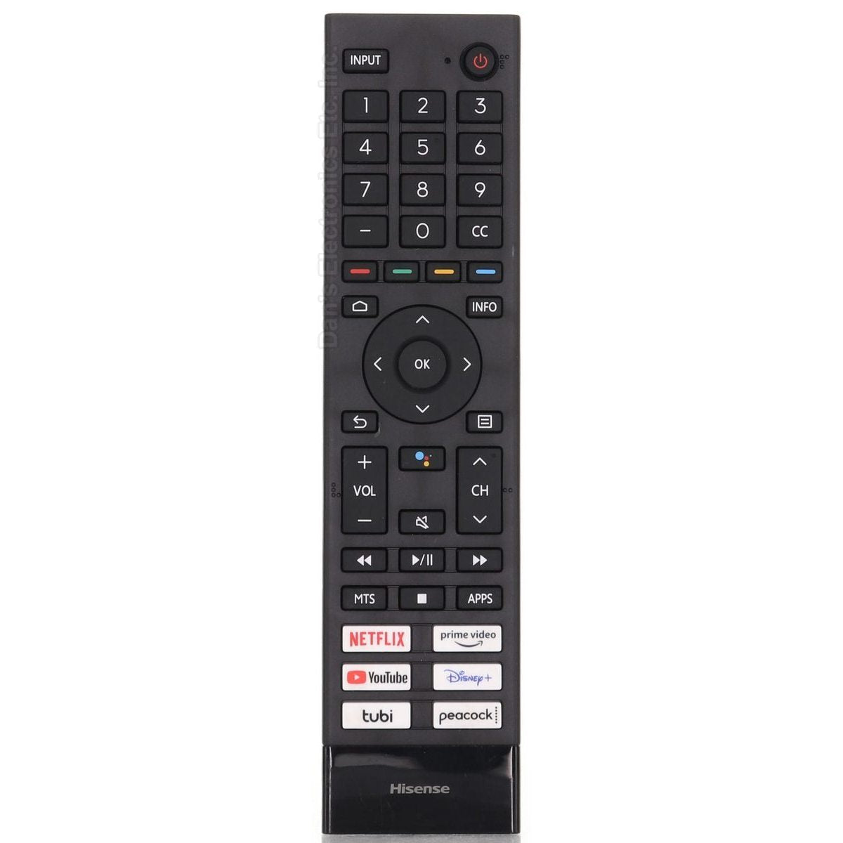 Hisense ERF3J80H GOOGLE Android TV Remote Control with Voice TV - 299102