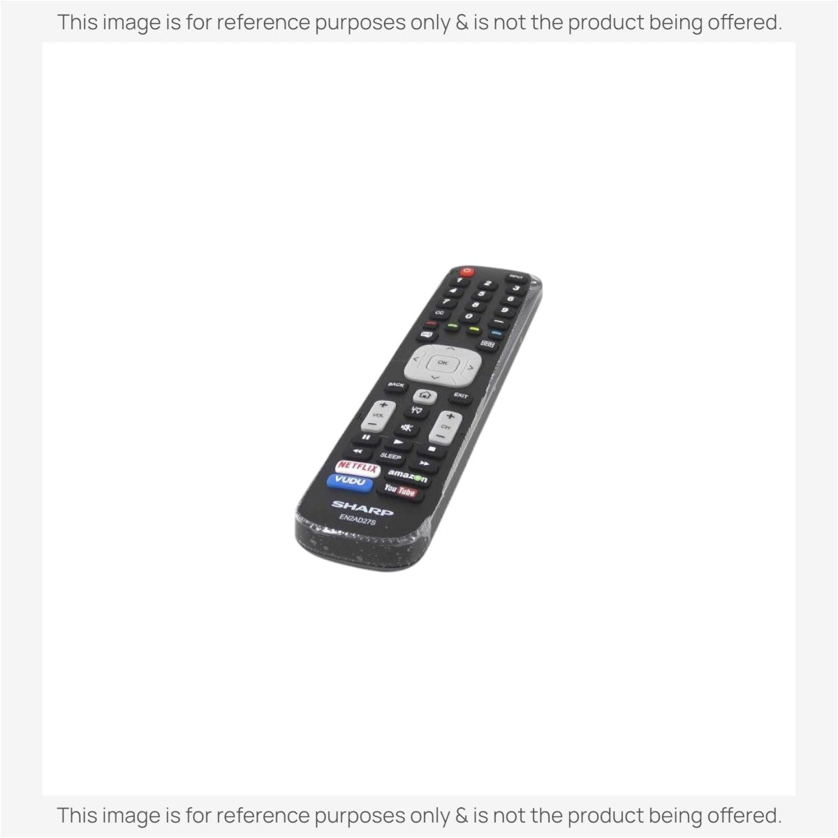 Anderic Substitute for Sharp EN2AD27S / 203322 Smart TV Remote Control [EN2A27]