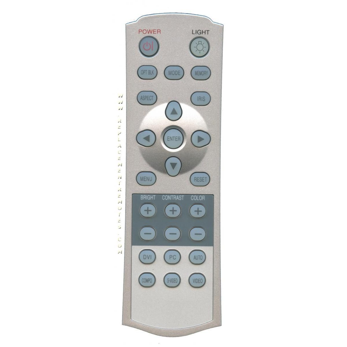 Hitachi HL02101 Projector Remote Control