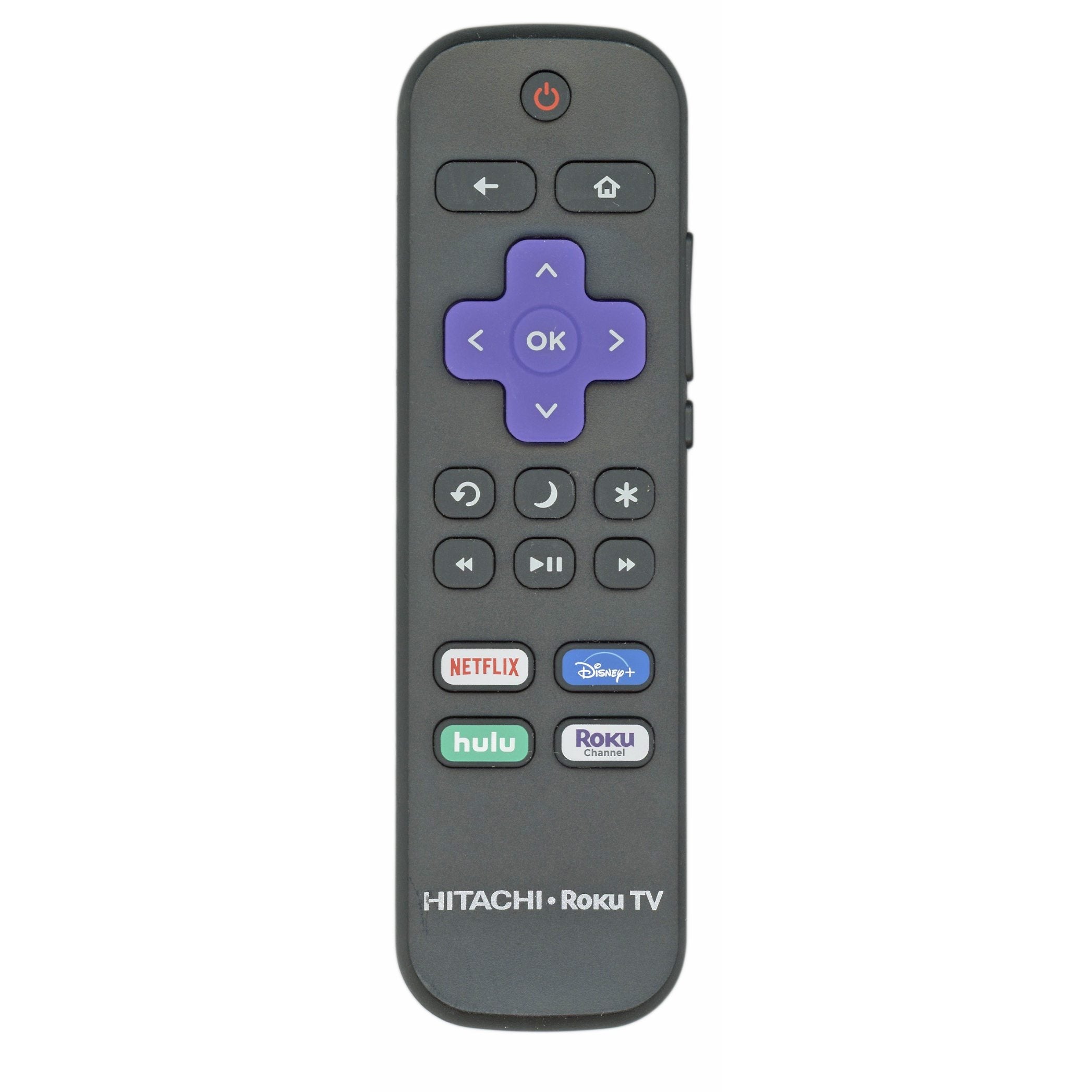 Hitachi RC-ALIR ROKU TV Remote Control | Netflix | Disney + | Hulu | Roku Channel - 3226000754