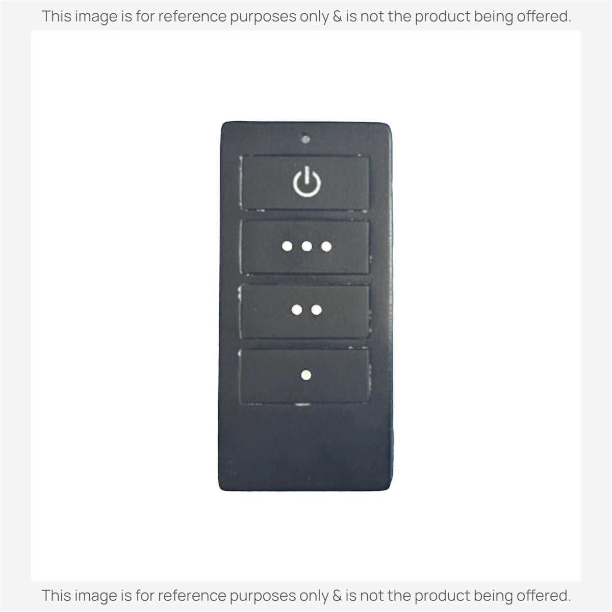 Anderic Substitute Kit for Home Decorators Collection TRA048G1M Ceiling Fan Remote Control [63T-AC83T-KIT]
