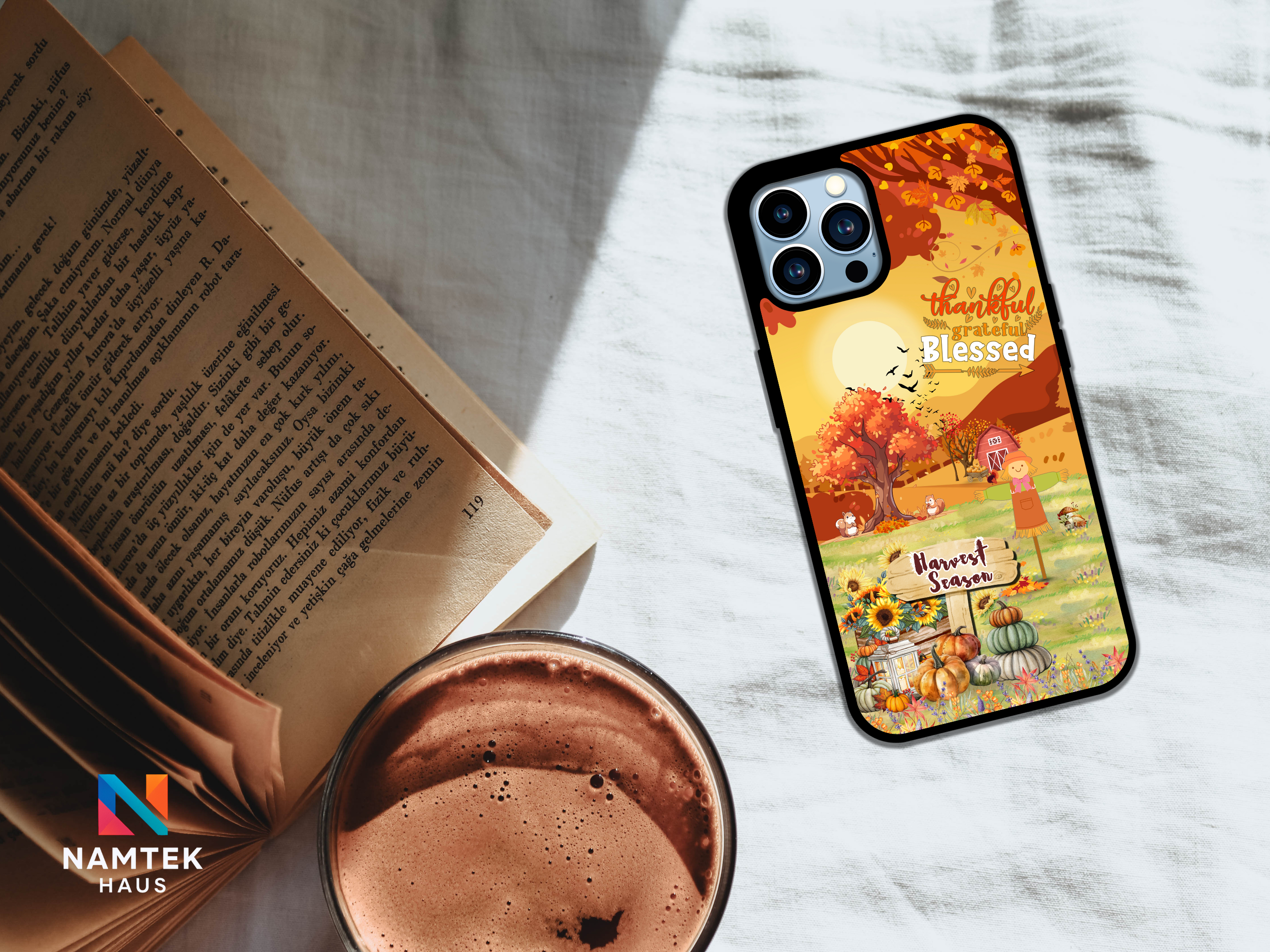 Harvest Season Phone Case – Fall Autumn Pumpkin