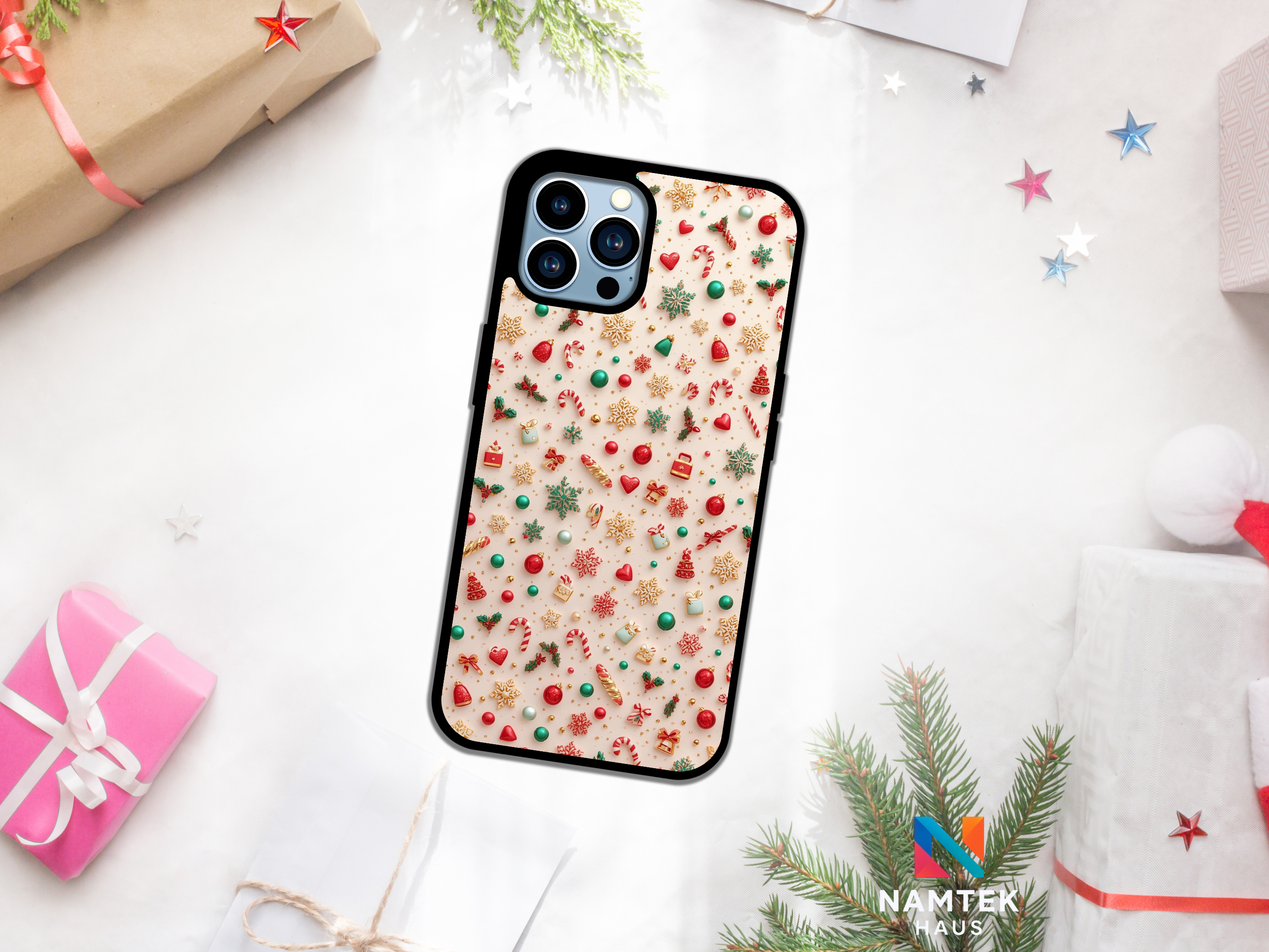 Golden Noel Luxe Christmas Edition Phone Case
