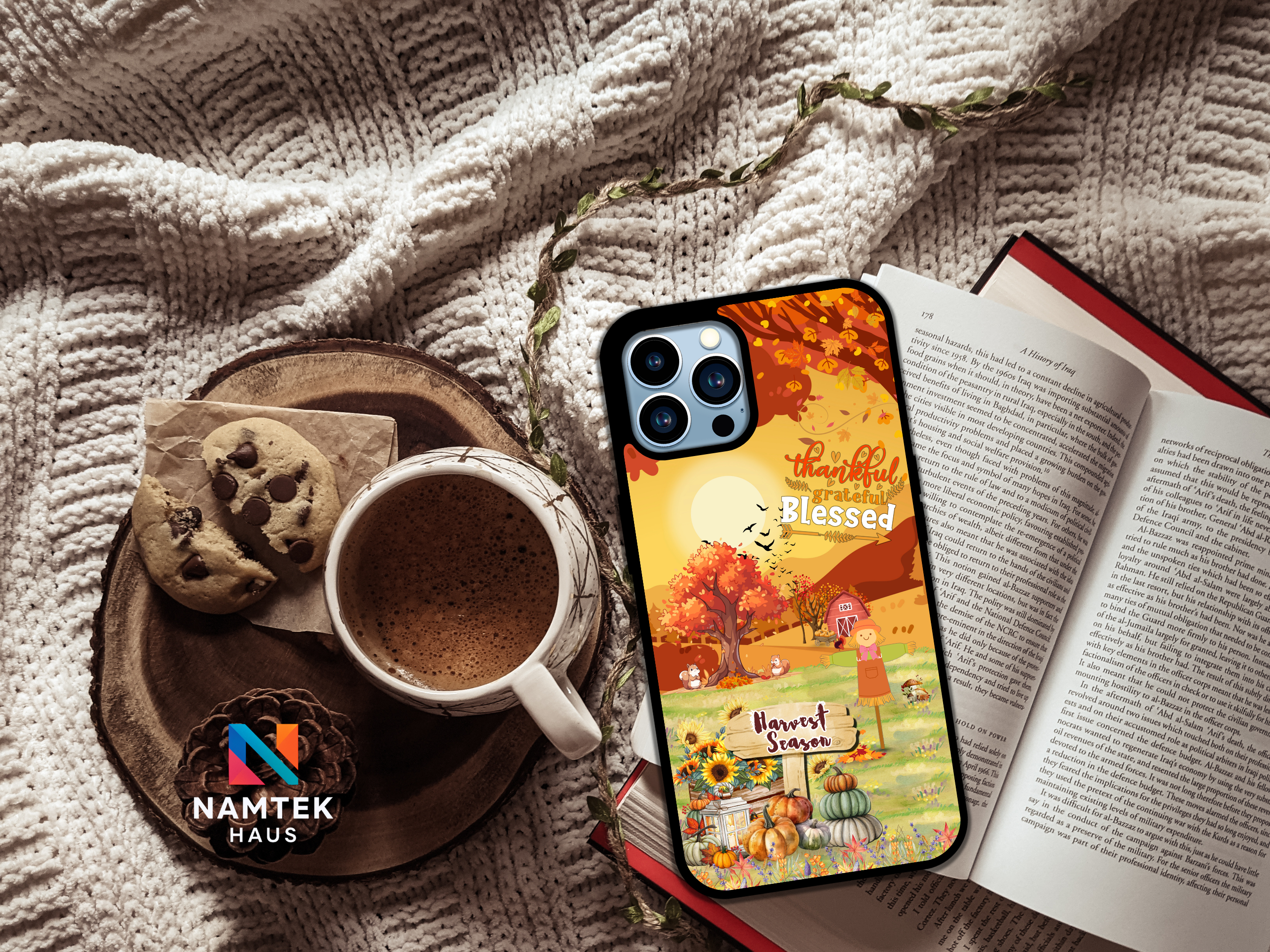 Harvest Season Phone Case – Fall Autumn Pumpkin