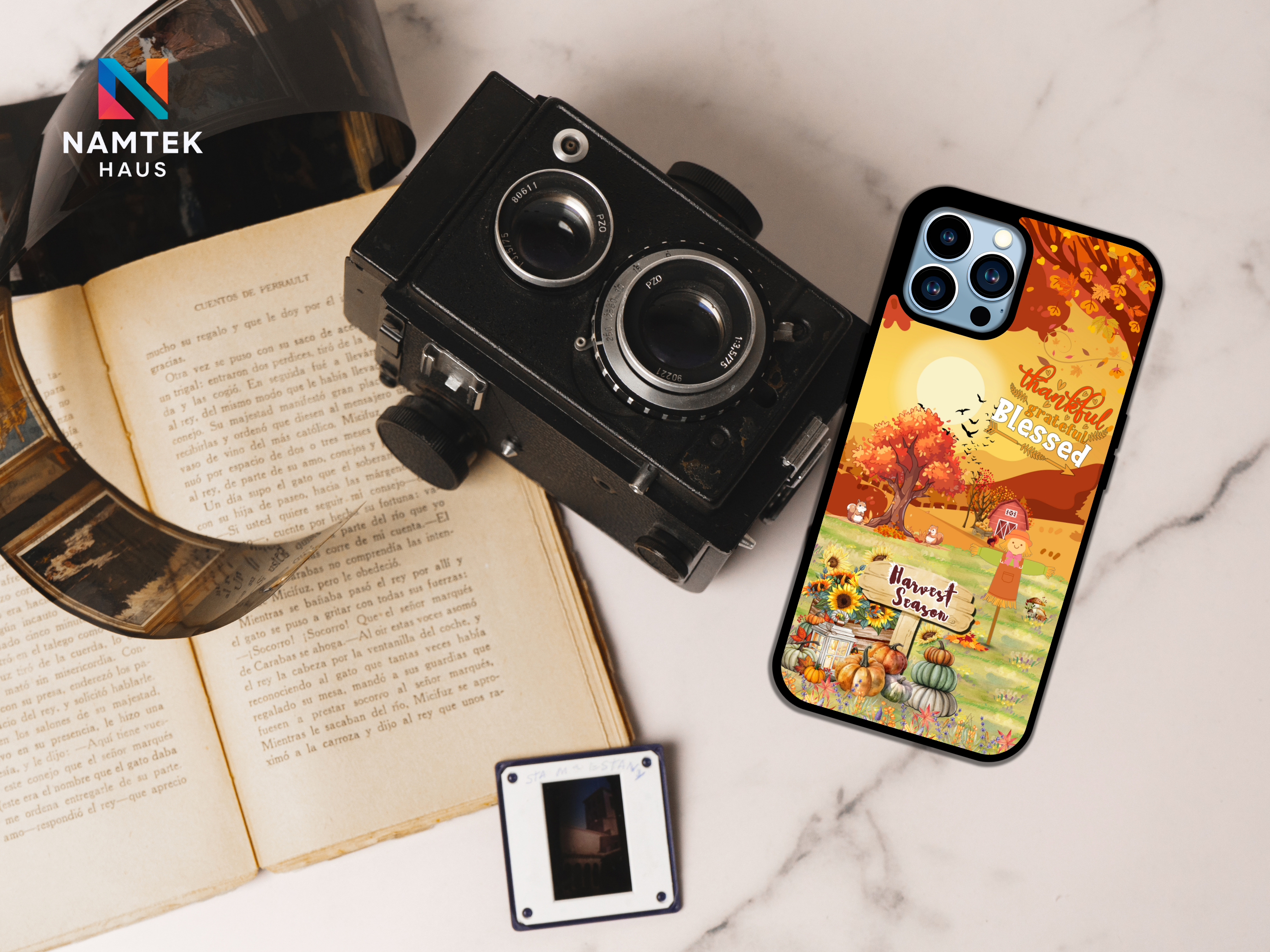 Harvest Season Phone Case – Fall Autumn Pumpkin